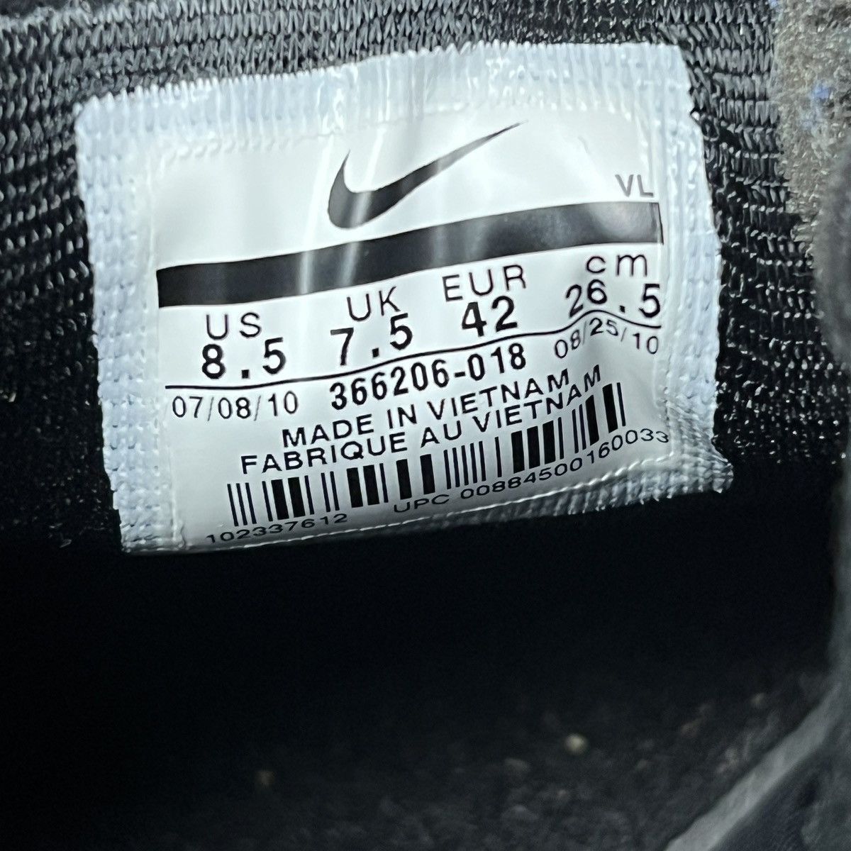 Nike Nike Tiempo Natural III IC Indoor Soccer Shoes Size 42 Size US 8.5 / EU 41-42 - 9 Thumbnail