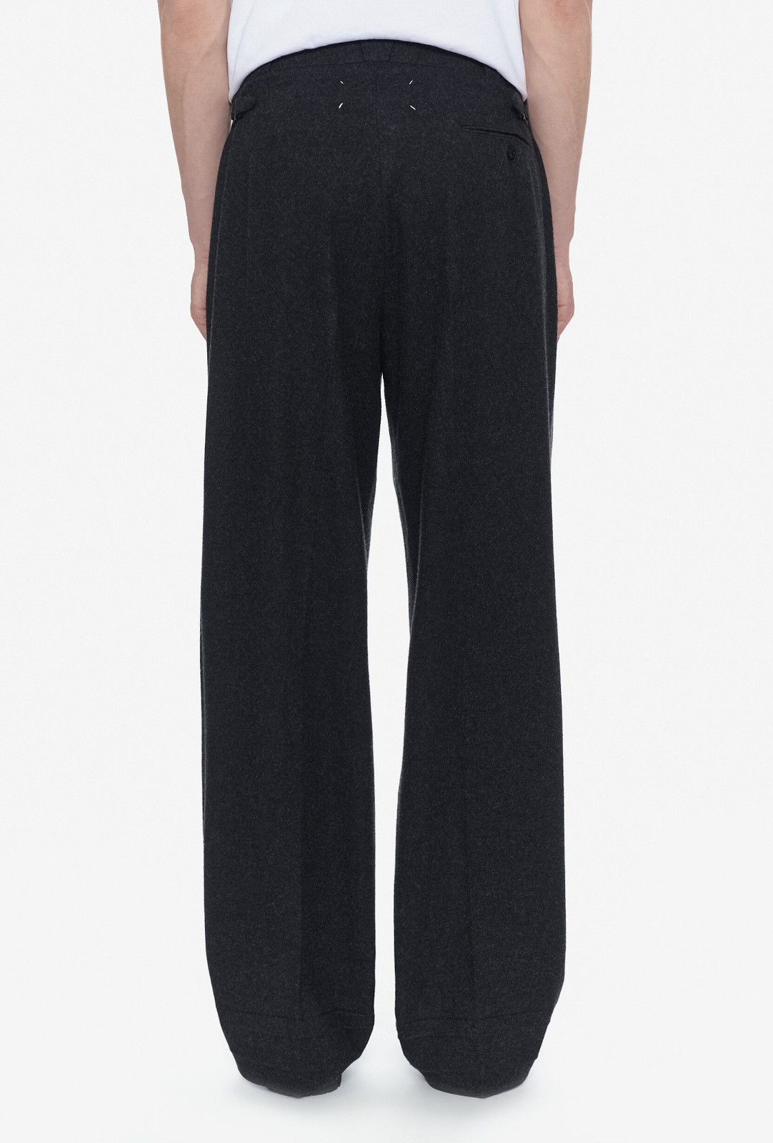 Maison Margiela Last Maison Margiela Wool Blend Four Stitches Pants Size US 32 / EU 48 - 2 Thumbnail