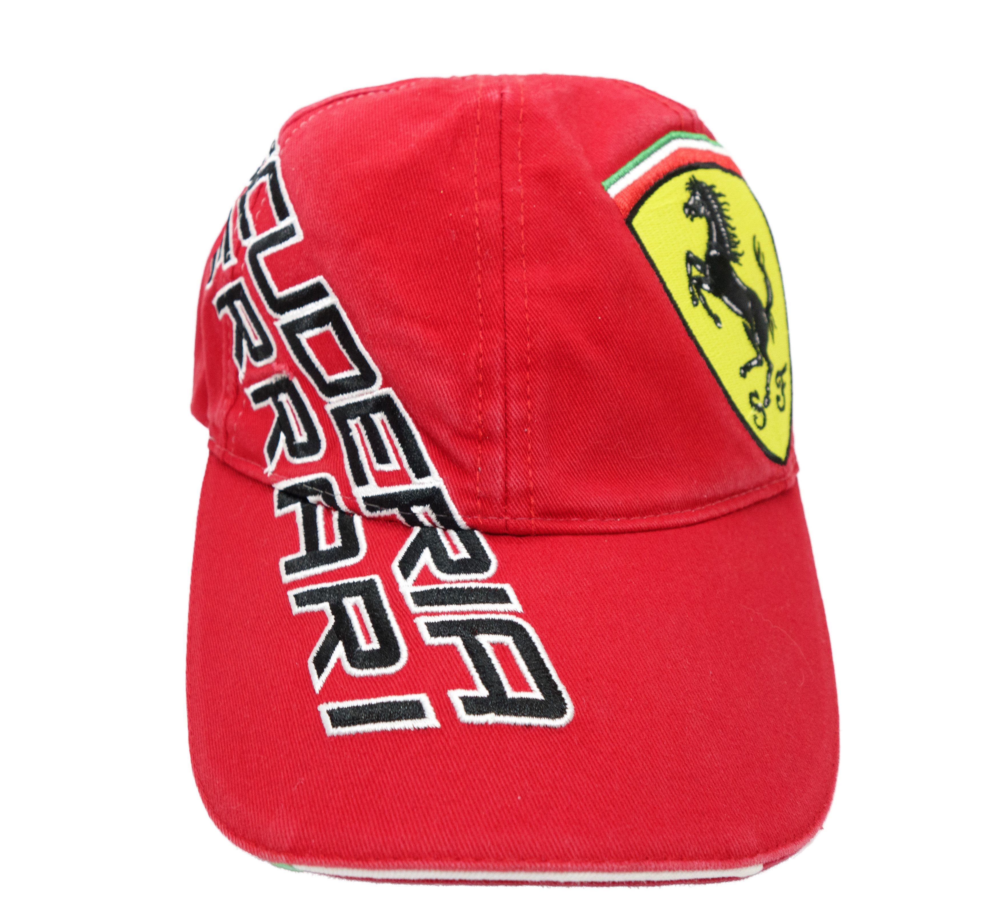 Ferrari Scuderia Ferrari Red Logo Baseball Cap F1 Formula 1 Size ONE SIZE - 4 Thumbnail