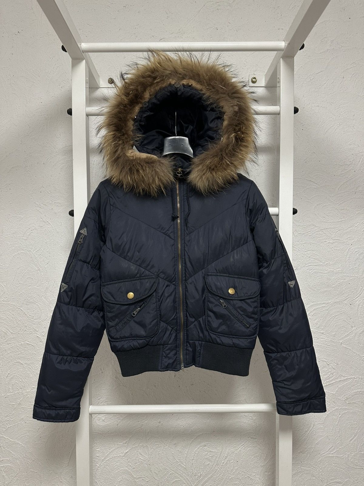 Japanese Brand Vintage Avant Garde Down-Filled Bomber Jacket Size M Y2K Size US M / EU 48-50 / 2 - 1 Thumbnail