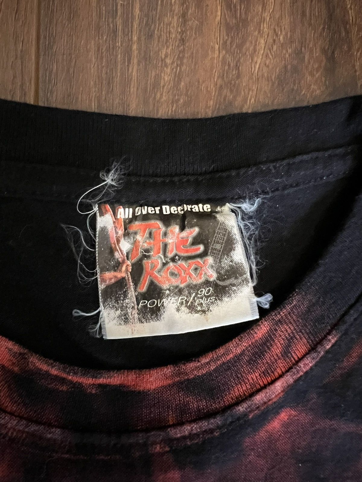 Vintage Vintage Y2K The Roxx AOP Grim Reaper Tee Size US S / EU 44-46 / 1 - 5 Thumbnail