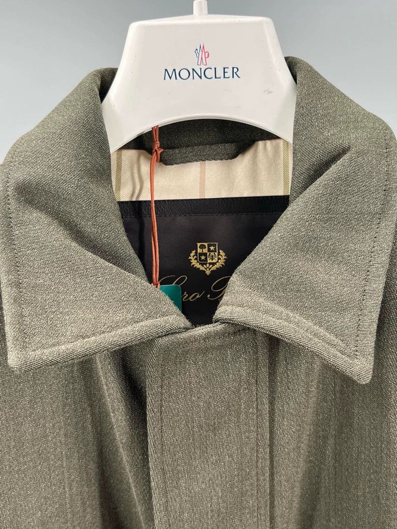 Loro Piana Loro Piana Green wool windproof and waterproof jacket for Size US L / EU 52-54 / 3 - 2 Thumbnail