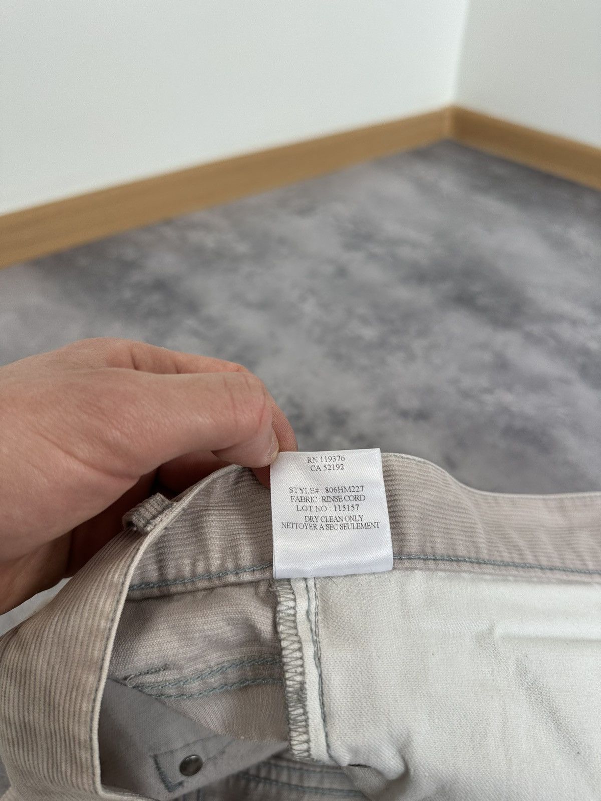 Helmut Lang Vintage Helmut Lang 2000's Archival Designer Corduroy Pants Size US 36 / EU 52 - 22 Thumbnail