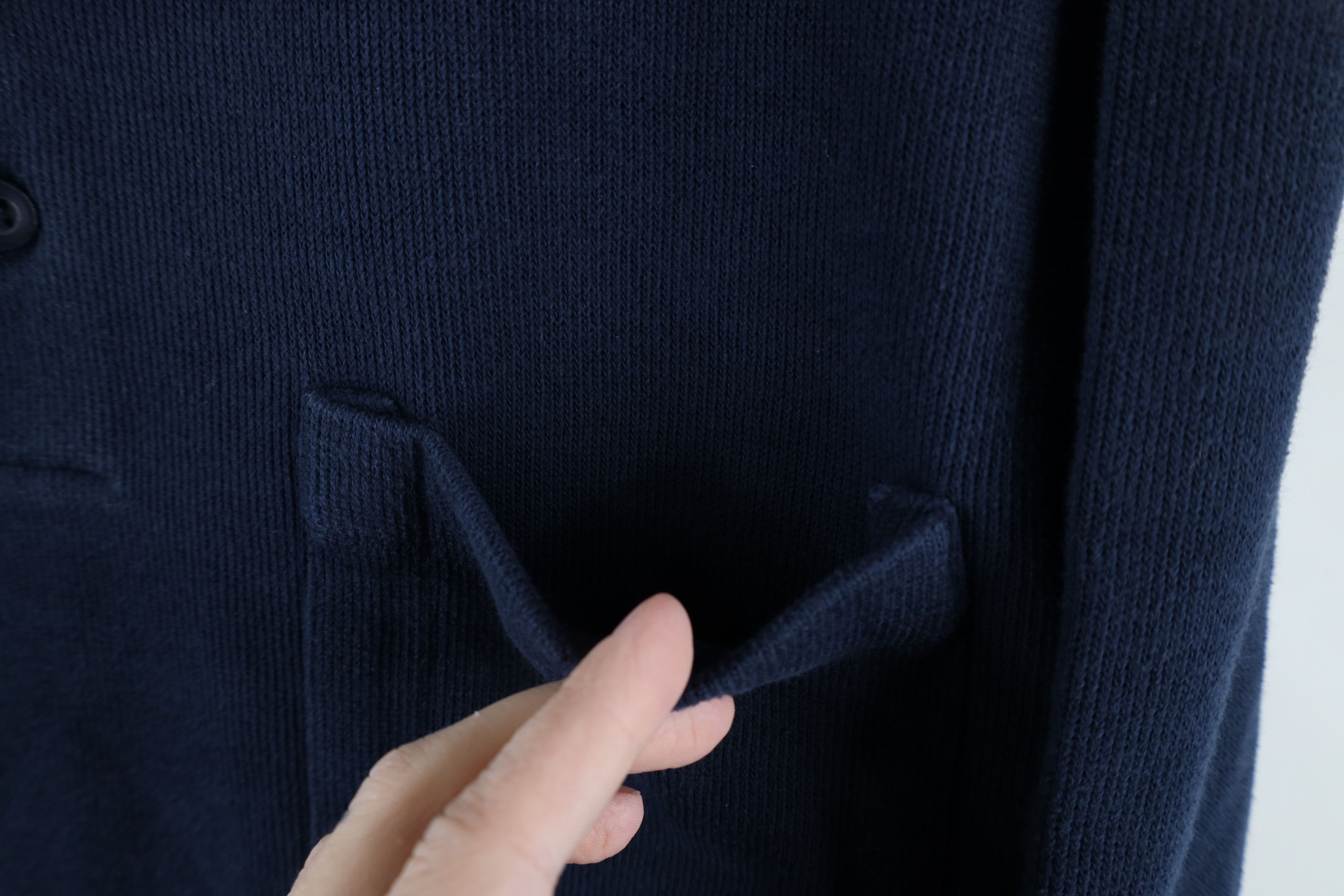 Vintage Vintage 90s Streetwear Long Sleeve Rugby Polo Shirt Blue Size US XL / EU 56 / 4 - 4 Thumbnail