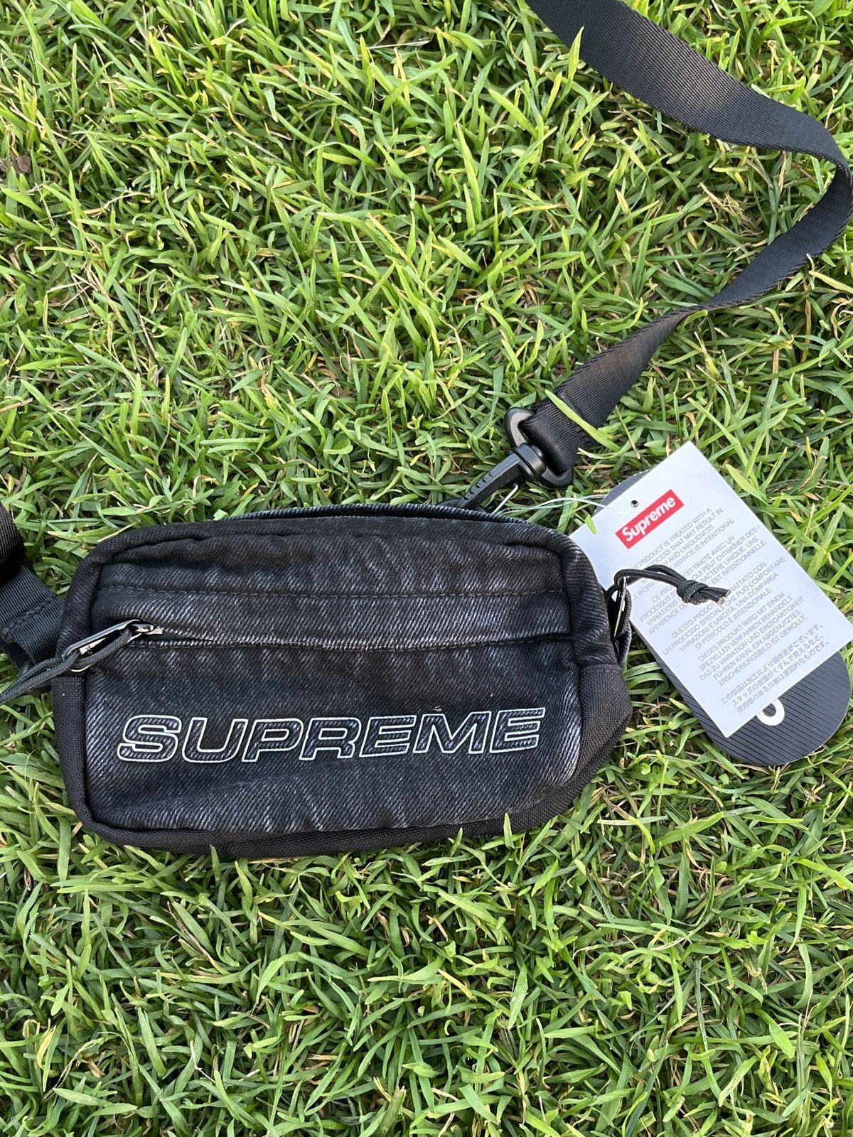 Supreme Supreme denim mini shoulder bag | Grailed