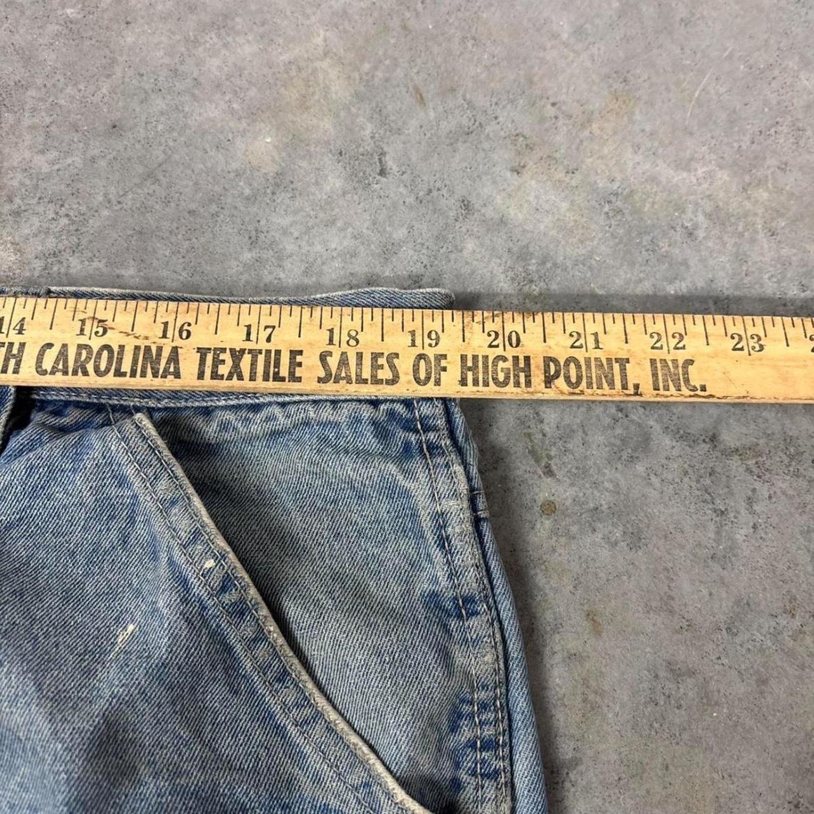 Vintage 90s distressed grunge carpenter jeans Size US 38 / EU 54 - 5 Thumbnail