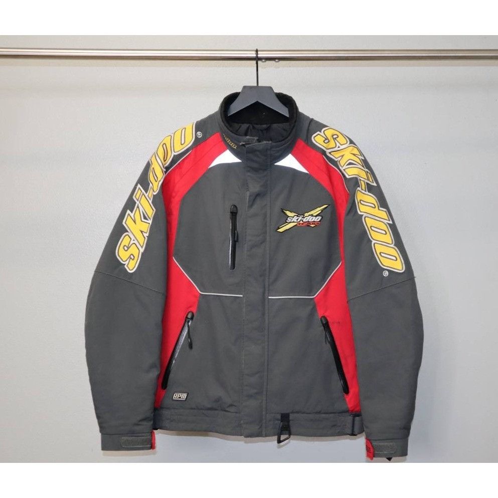 Ski-Doo RPM Snowmobile Jacket Men's M Red Black BRP Team BRP