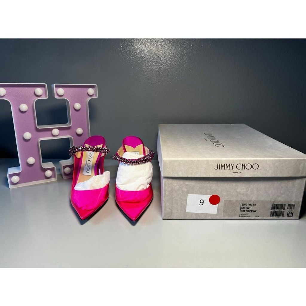 Jimmy Choo Jimmy Choo Bing PVC mules EU 36.5 Size US 6.5 / IT 36.5 - 4 Thumbnail