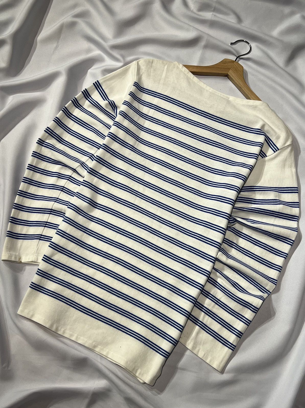 Orcival × Saint James × Vintage AUTHENTIC ORCIVAL FRANCE LONG SLEEVE TEE LOGO Size M / US 6-8 / IT 42-44 - 4 Thumbnail