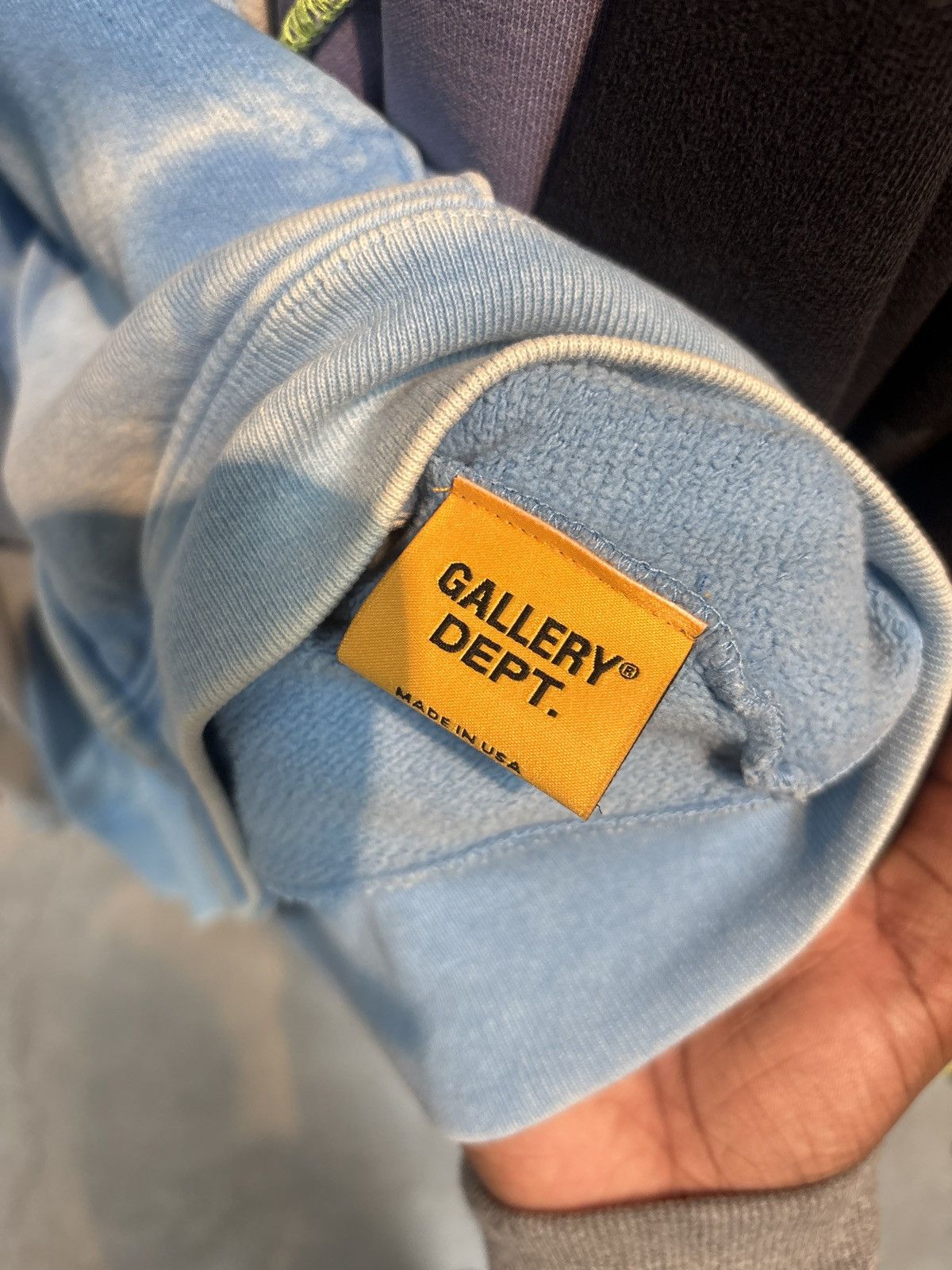 Gallery Dept. Gallery Dept Blue Faded ZipUp Size US XXL / EU 58 / 5 - 5 Thumbnail