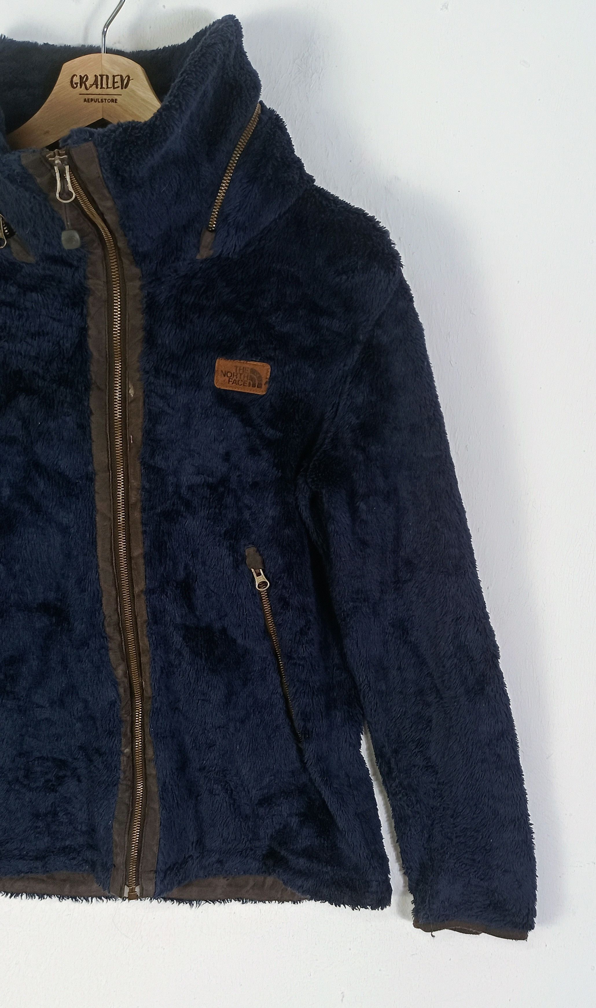 The North Face The North Face Polartec Fleece Learther Pacthes Jacket Size US M / EU 48-50 / 2 - 4 Thumbnail