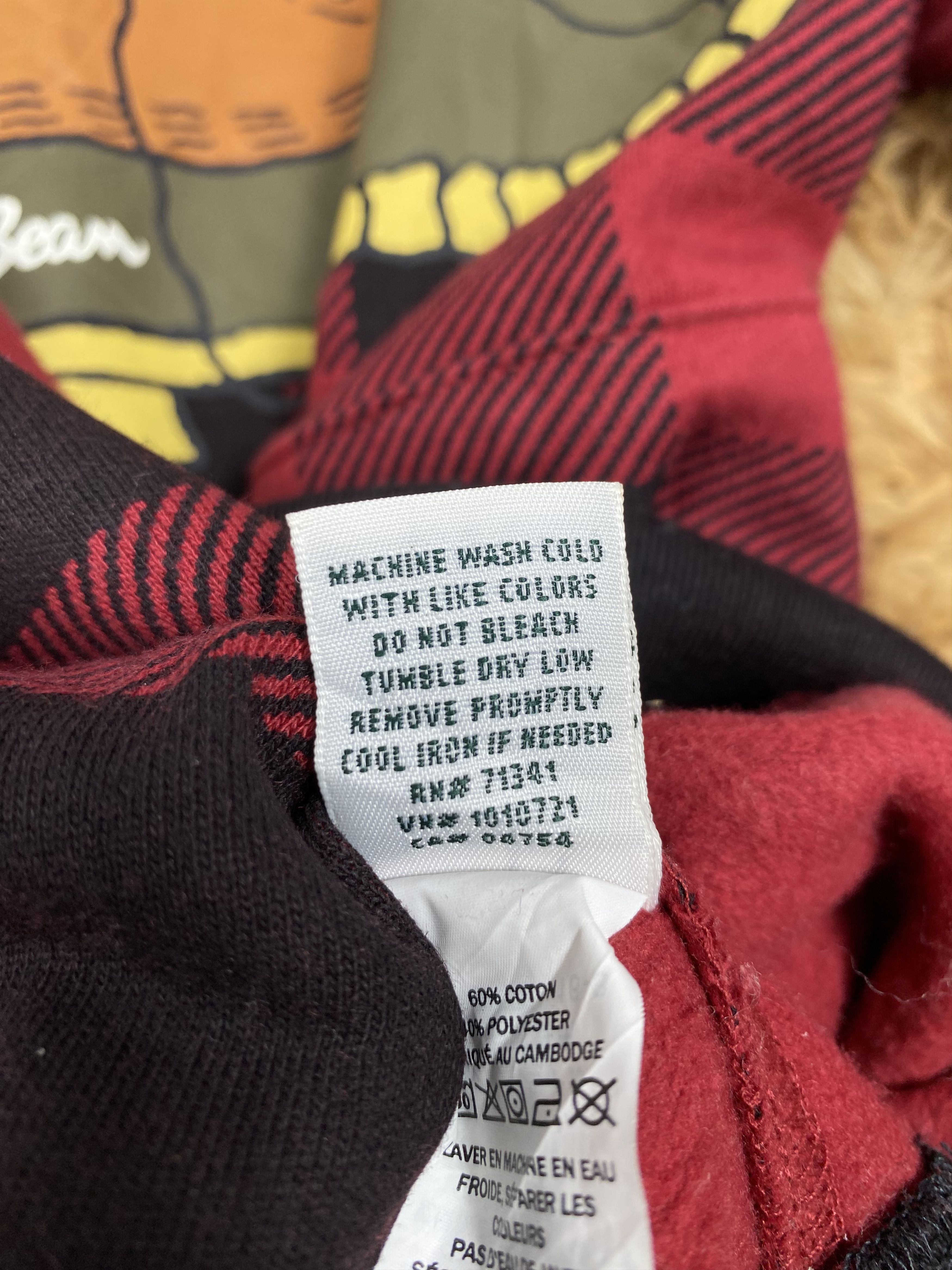L.L. Bean Vintage LL Bean X Peanuts Checkered Hoodie PS0159 Size US M / EU 48-50 / 2 - 6 Thumbnail
