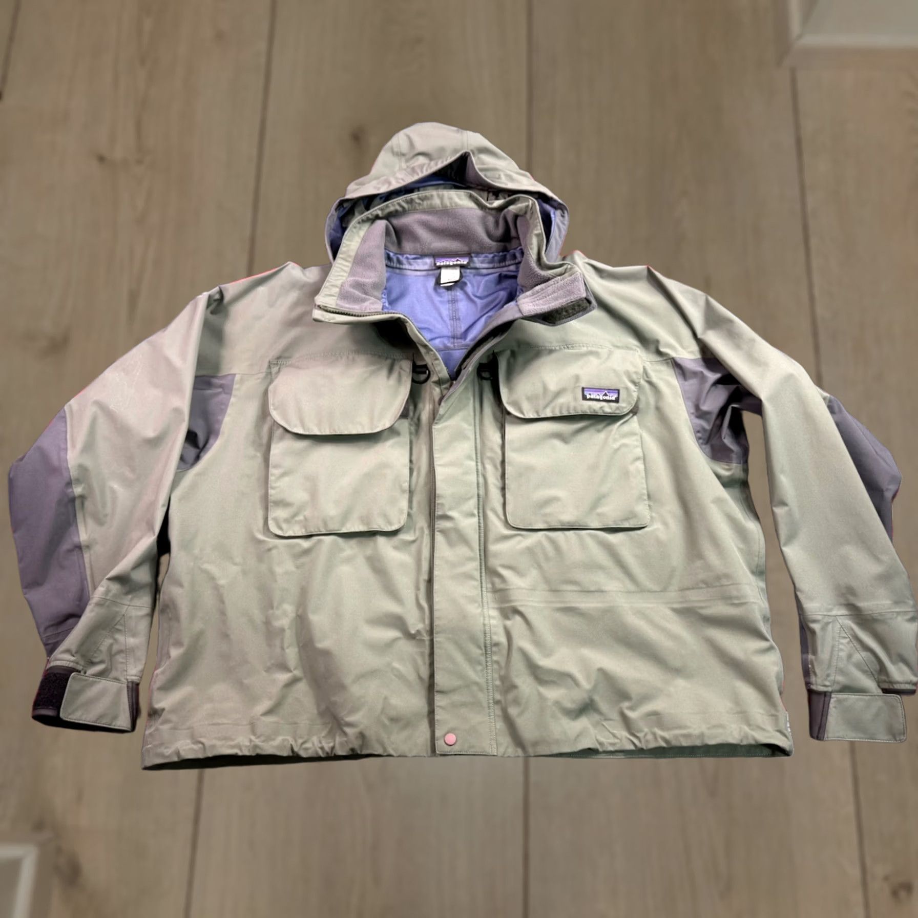 Patagonia Patagonia vintage SST deep wading jacket beige early