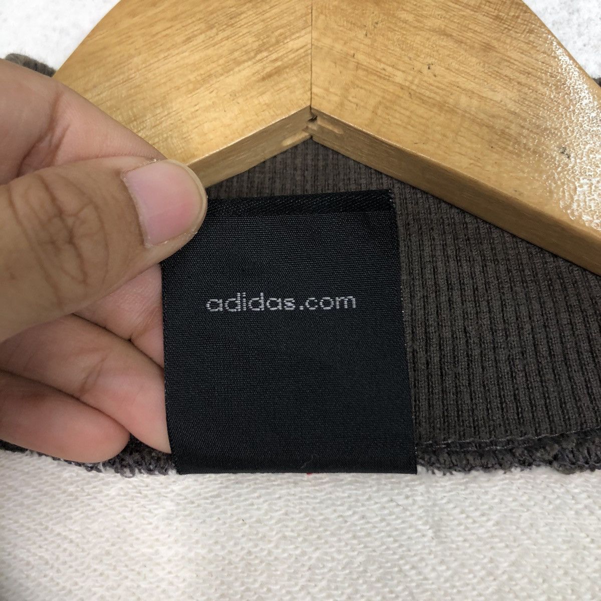Adidas × Vintage Adidas 90s Long Sleeve Three Stripe Vintage Sweater Size US S / EU 44-46 / 1 - 17 Thumbnail
