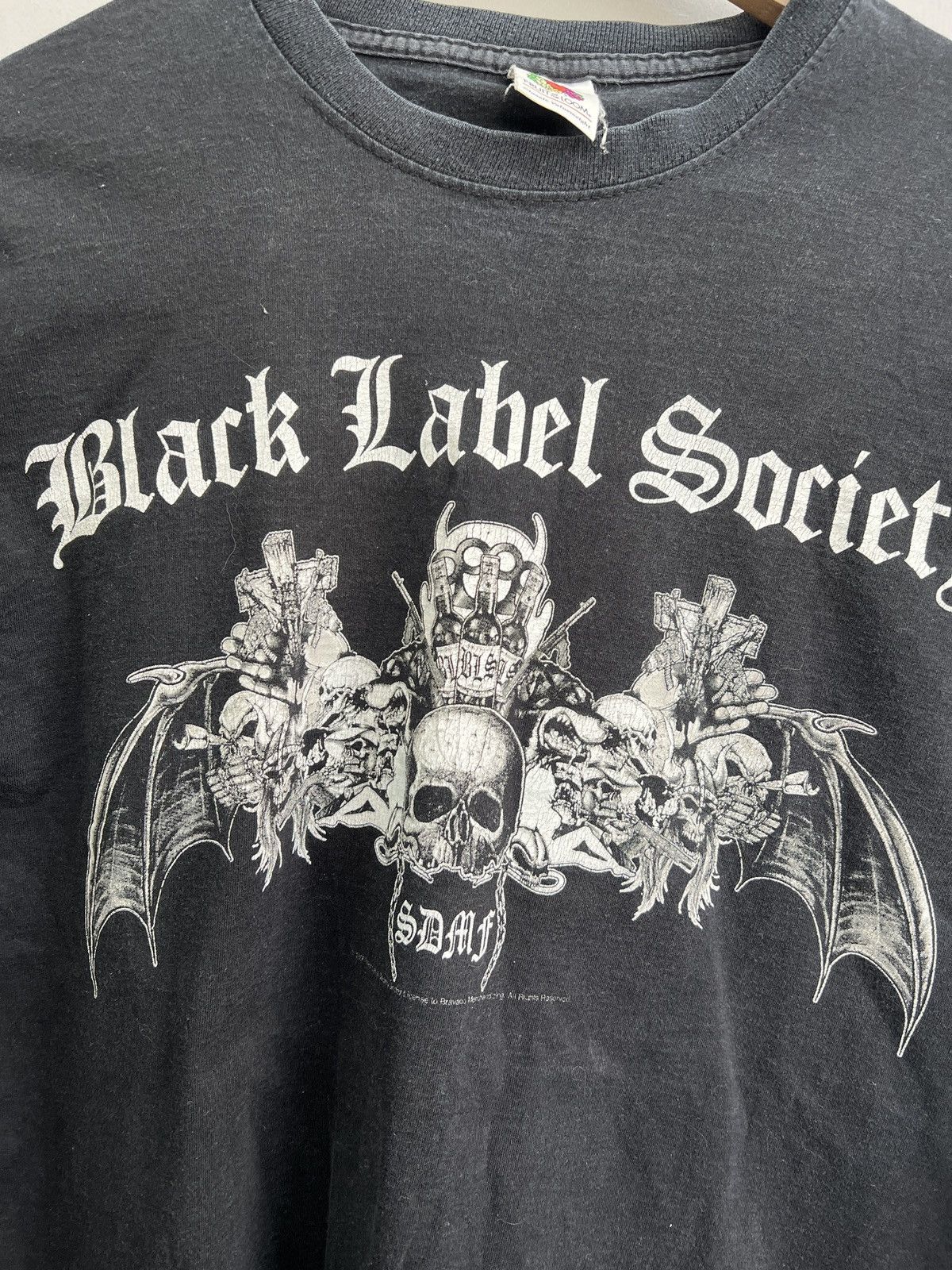 Vintage × West Coast Choppers Vintage BLACK LABEL SOCIETY Biker Choppers Long Sleeve Size US S / EU 44-46 / 1 - 7 Thumbnail