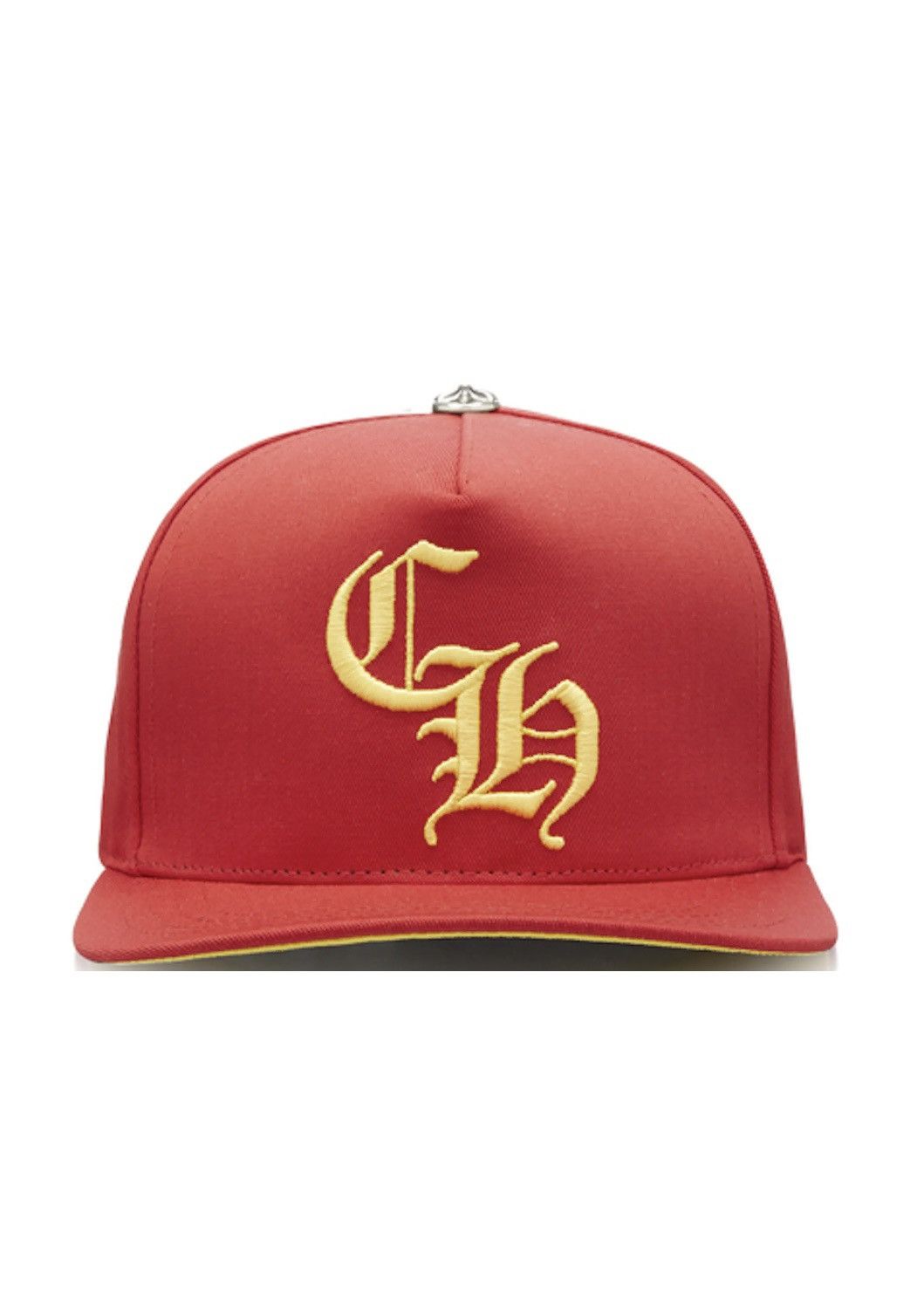 Chrome Hearts Chrome Hearts CH Baseball Hat Red/Yellow Size ONE SIZE - 1 Thumbnail