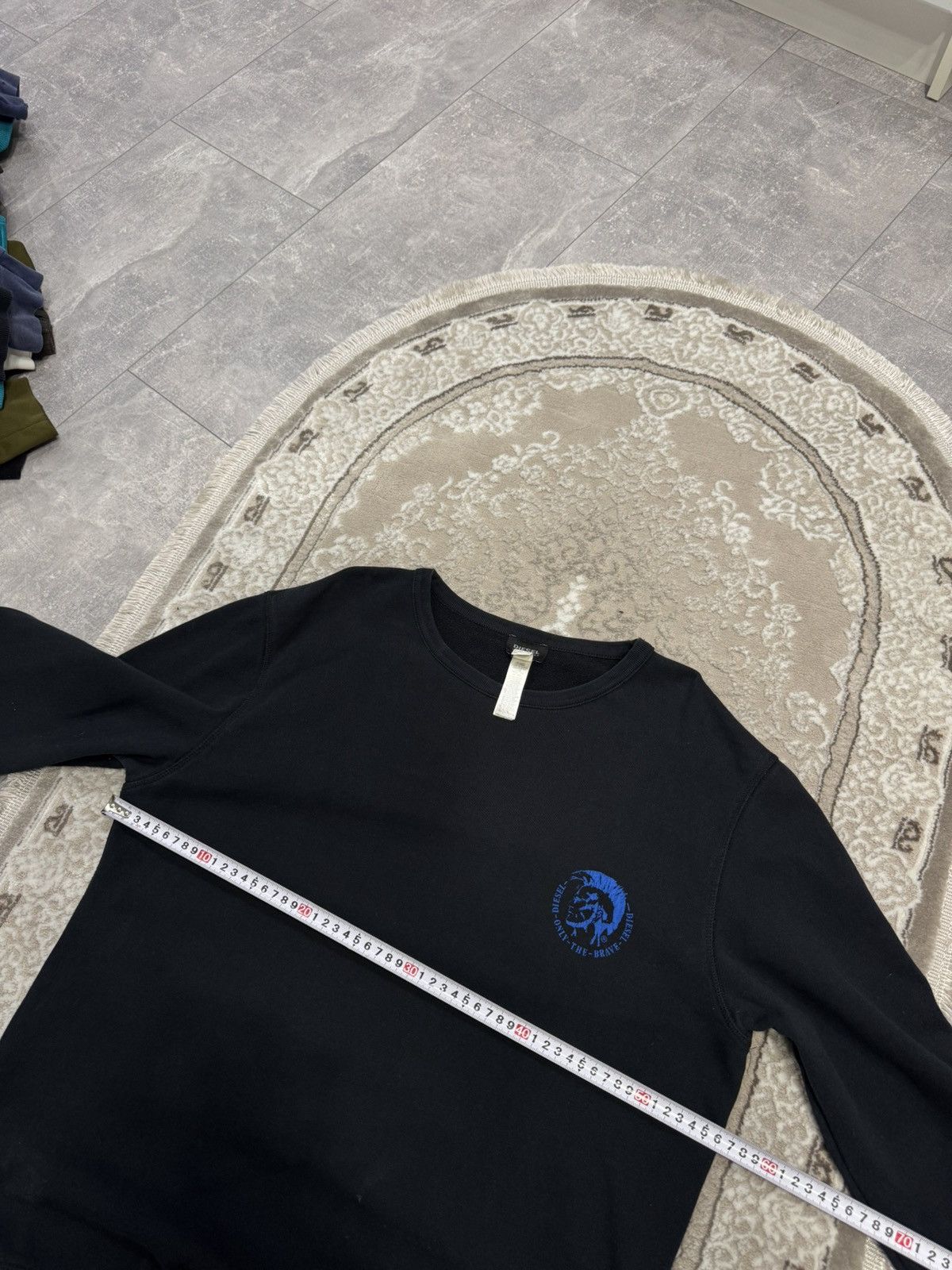 Diesel Y2K Vintage Diesel Sweatshirt Big Logo Pullover Size US L / EU 52-54 / 3 - 5 Thumbnail