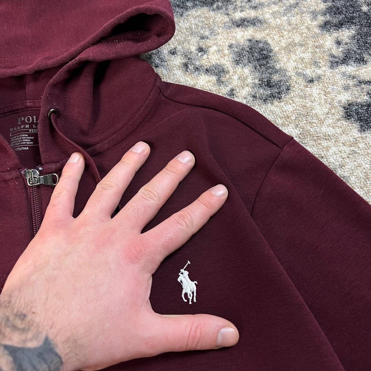 Polo Ralph Lauren Polo Ralph Lauren Luxury Mini Logo Zip Up Hoodie Size US M / EU 48-50 / 2 - 4 Thumbnail