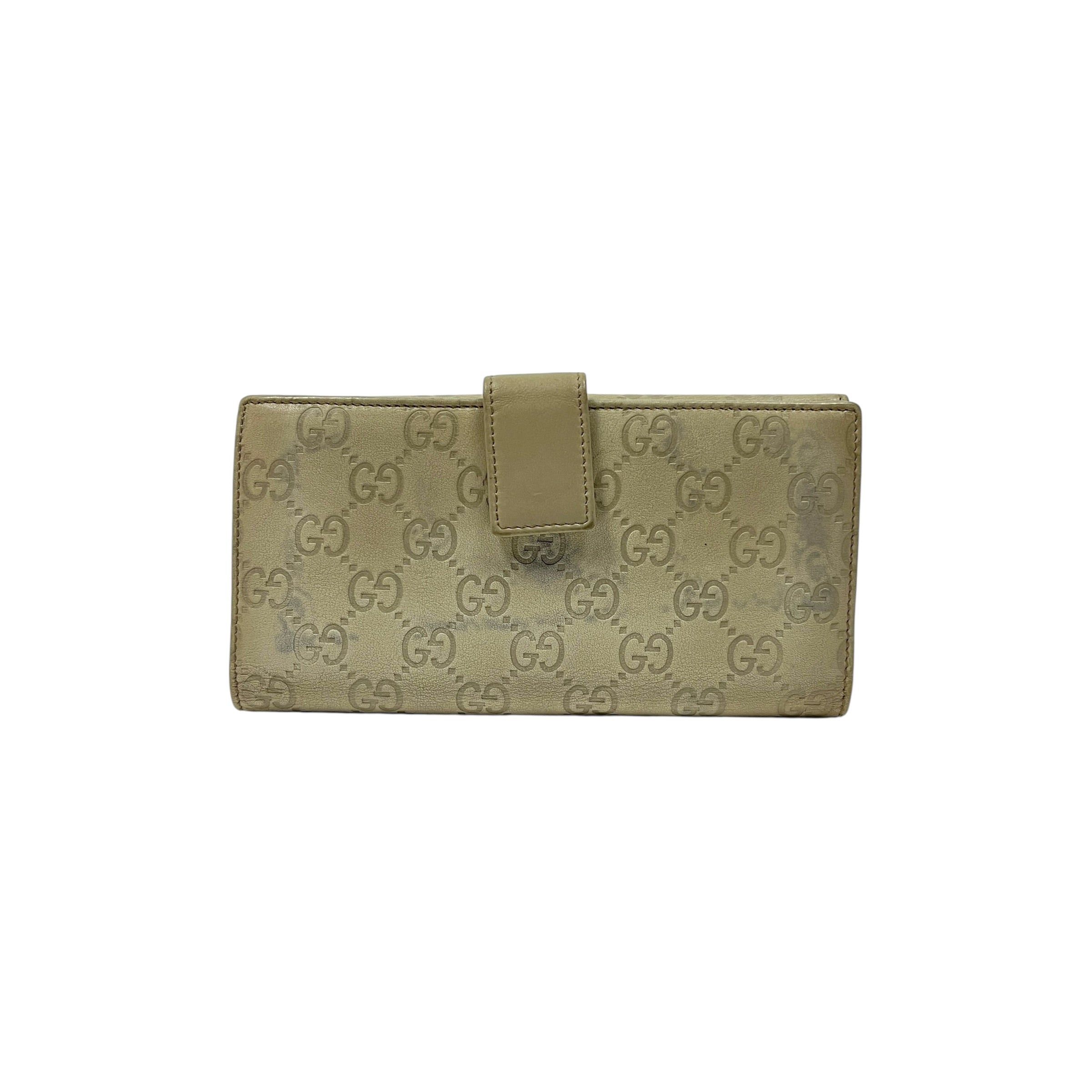 Gucci Gucci Guccissima Continental Horsebit Wallet - O/S Size ONE SIZE - 3 Thumbnail