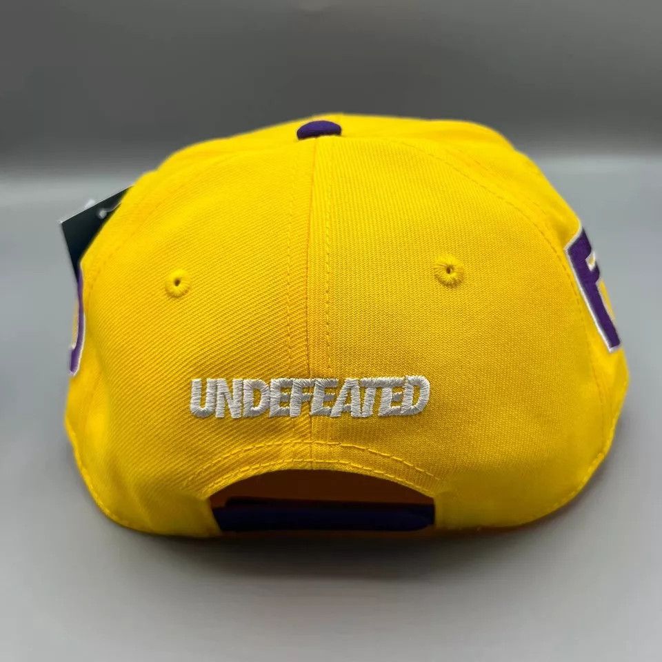 Undefeated Undefeated Hat Men Yellow Snap Back Cap New Lakers Kobe Size ONE SIZE - 4 Thumbnail
