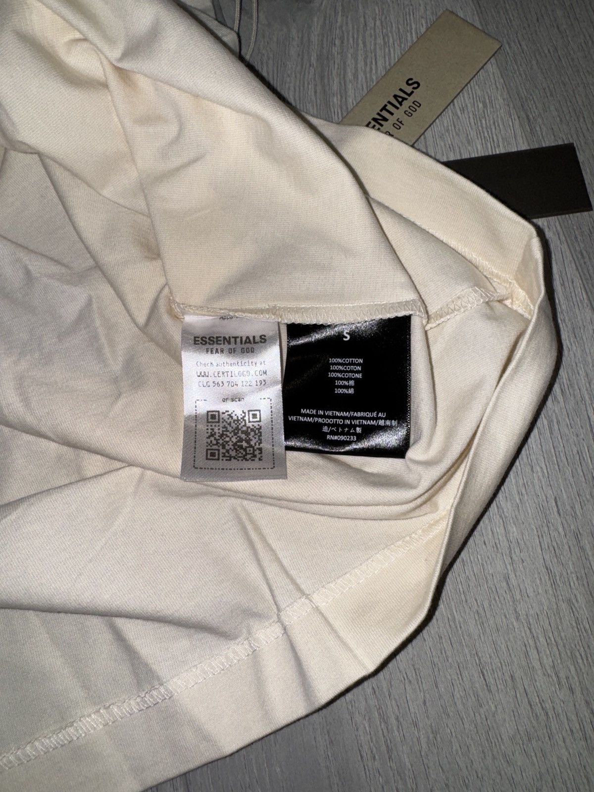 Essentials Essentials Fear Of God Tee Size US S / EU 44-46 / 1 - 5 Thumbnail