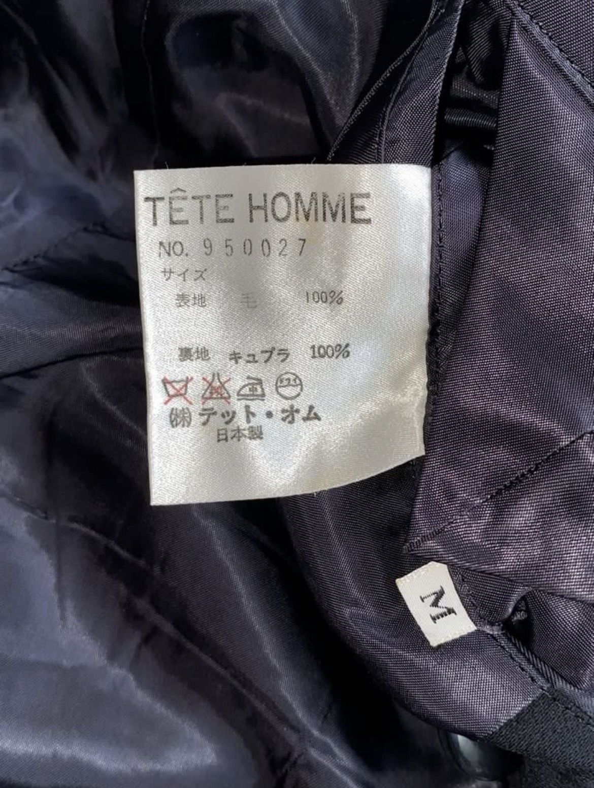 Tete Homme TETE HOMME x KAZUTAKA KATOH Shirt Suit Size 52L - 8 Thumbnail