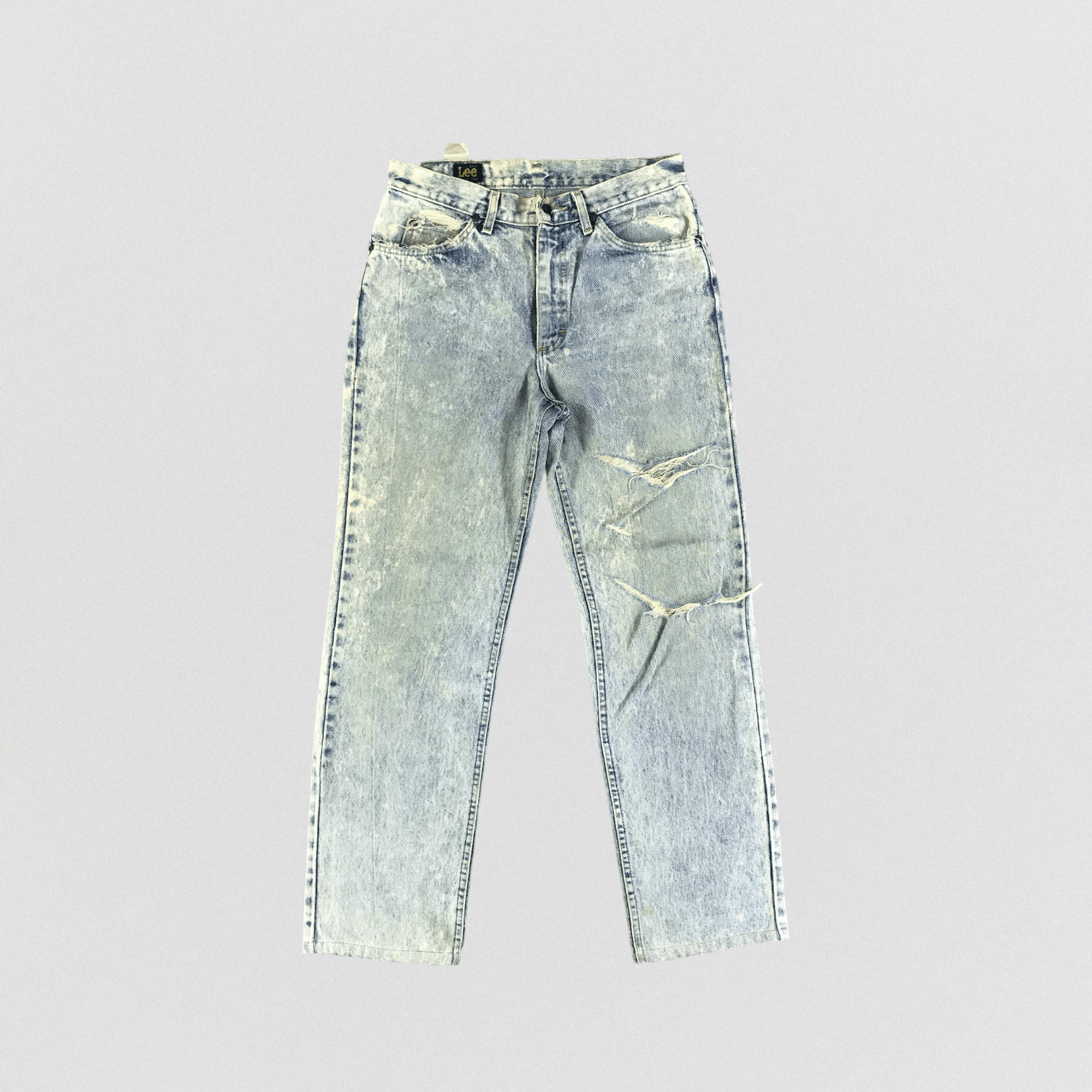 Lee × Vintage Vintage Light Wash Lee Jeans-JM3325 Size US 30 / EU 46 - 1 Thumbnail