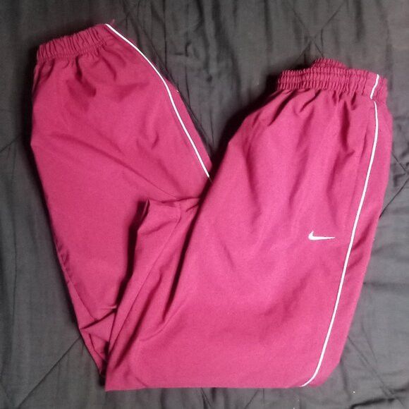 Nike Vintage Nike Team Striped Mesh Lined Wind Pants Joggers Size US 32 / EU 48 - 1 Thumbnail