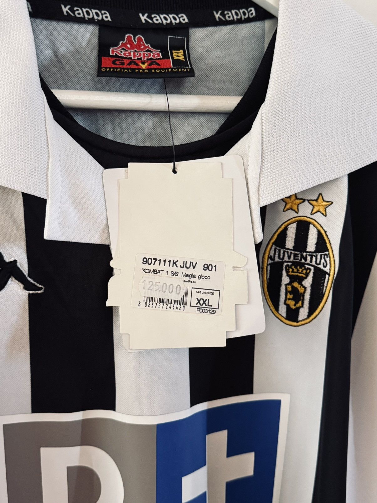 Kappa Grail Juventus 98 Zidane 21 Brand New w/ Tags Size US XL / EU 56 / 4 - 10 Thumbnail
