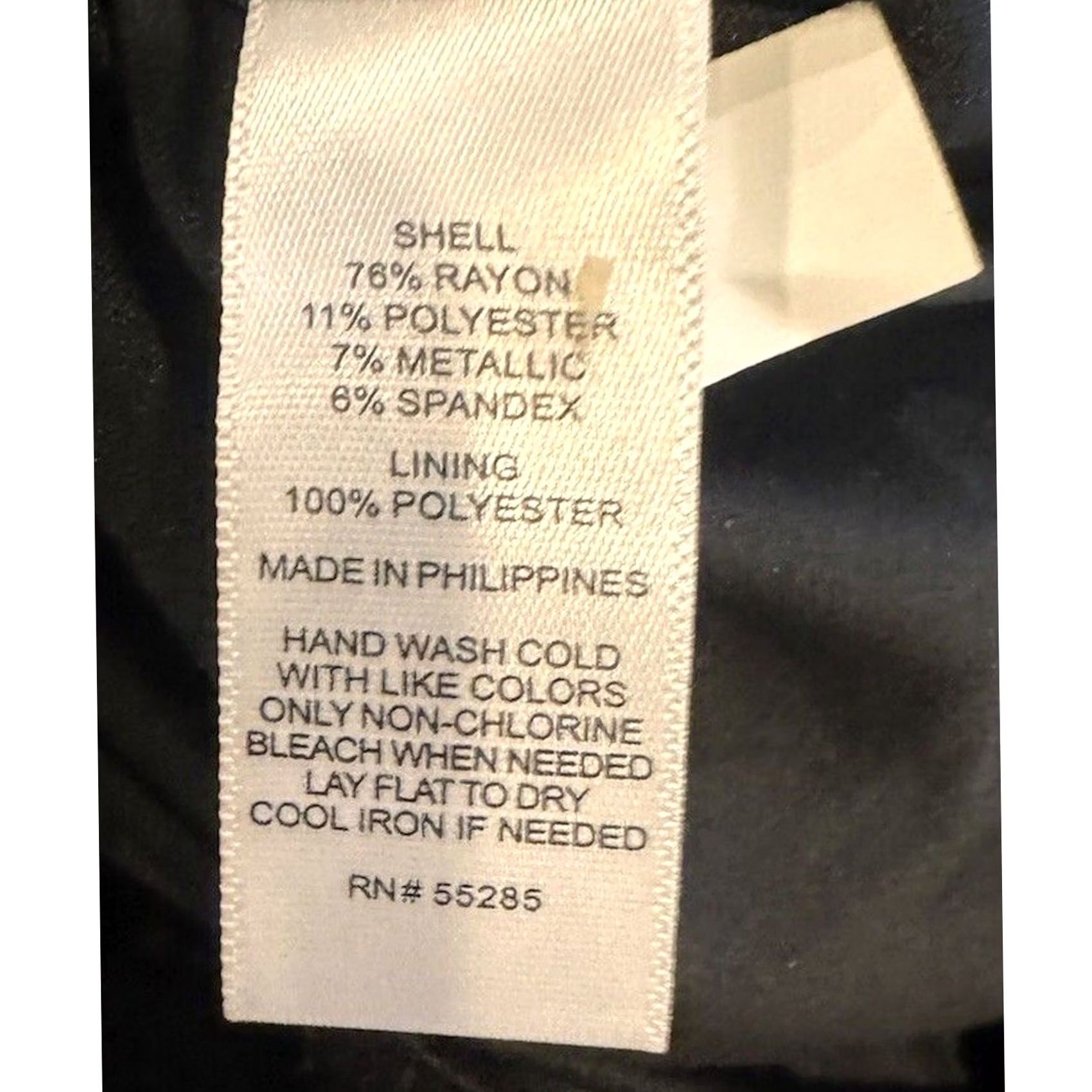 Express Express Black Silver Metallic Sparkle V-Neck Dress Size M Womens Size M / US 6-8 / IT 42-44 - 5 Thumbnail