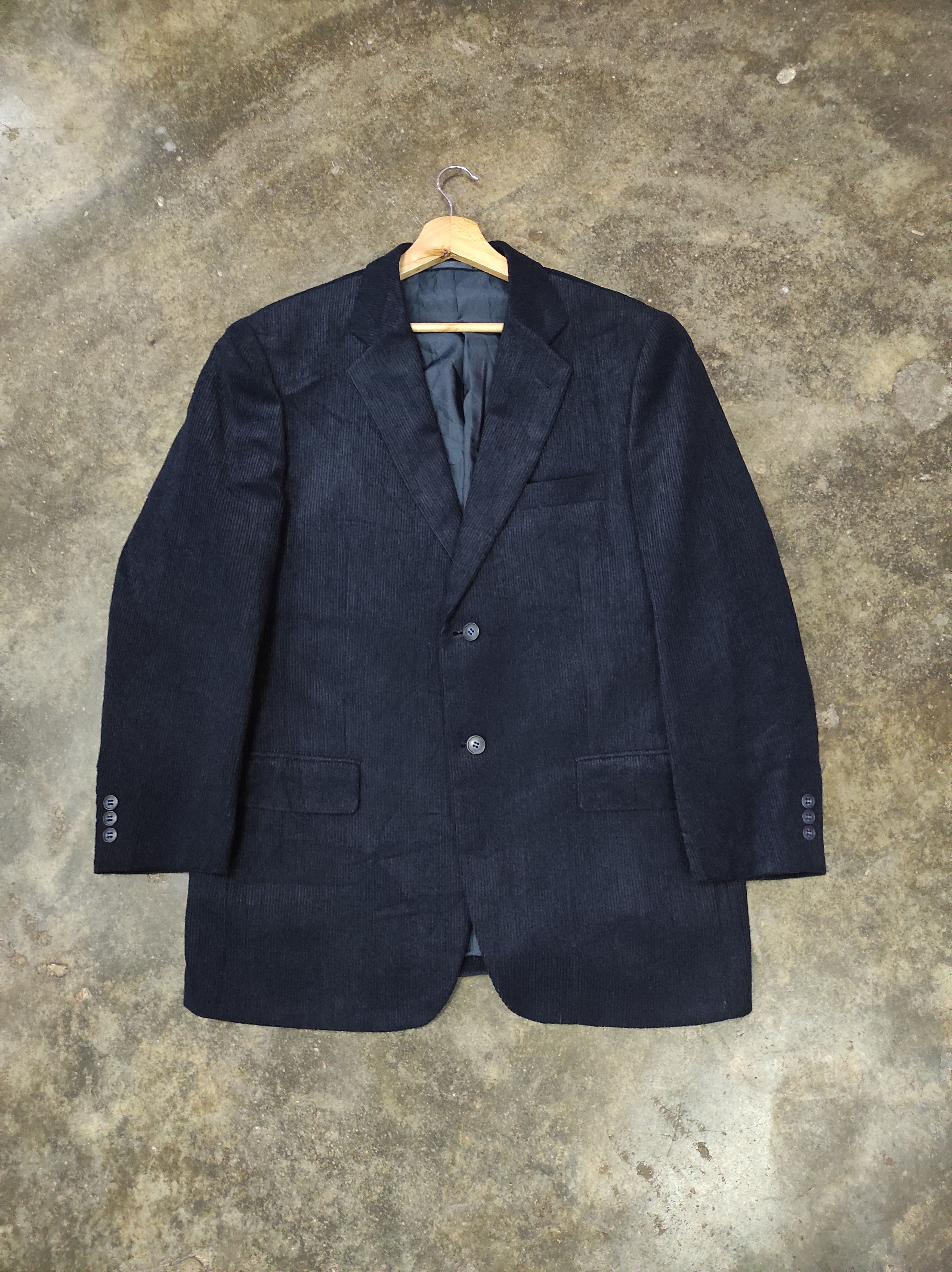 Designer × Japanese Brand ORUGANOMAC PLEATED BLAZER JACKET Size 46R - 1 Thumbnail
