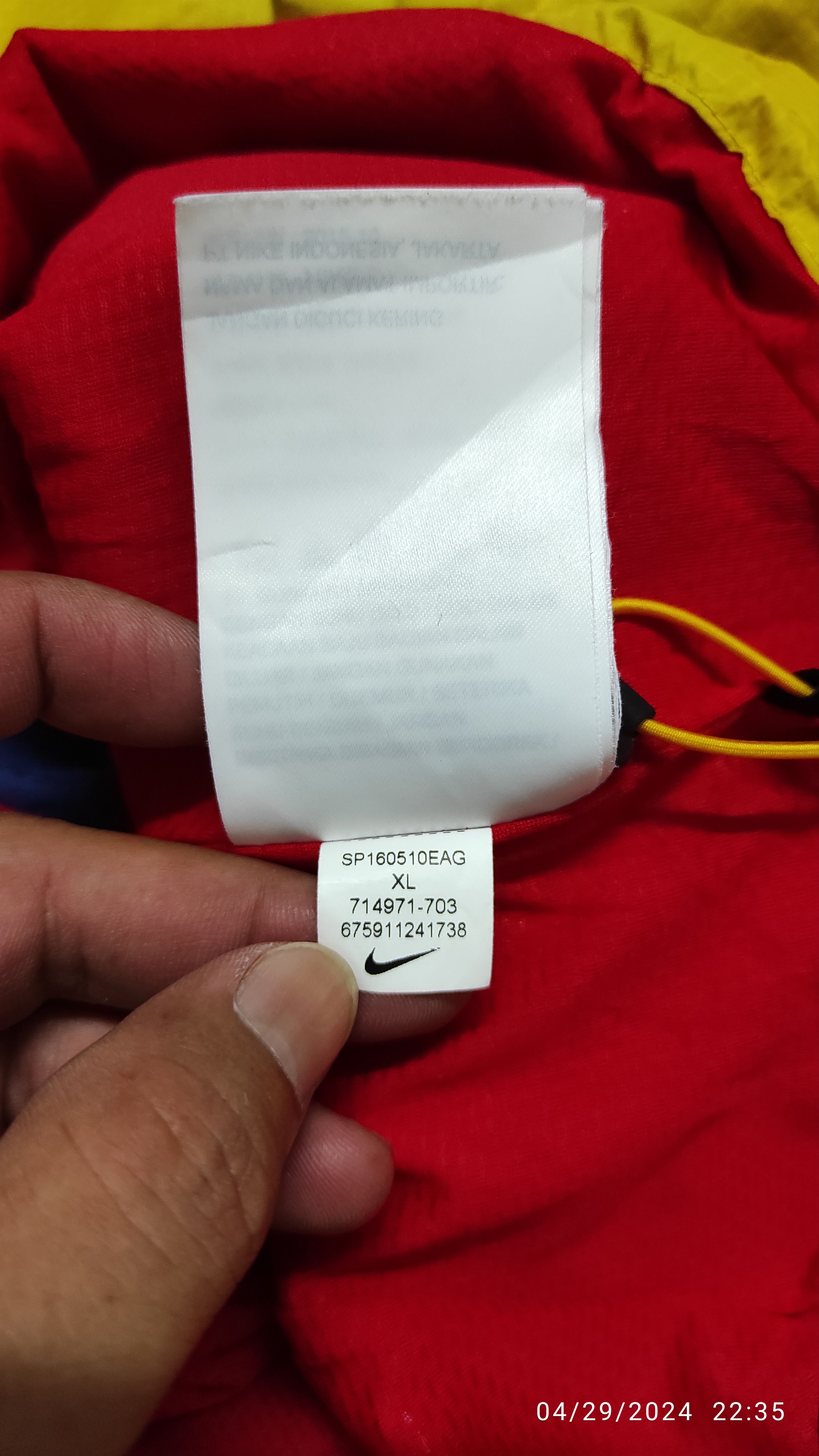 Nike Fw2015 Nike Strike Woven Elite Men’s Soccer Jacket Size US XL / EU 56 / 4 - 19 Thumbnail