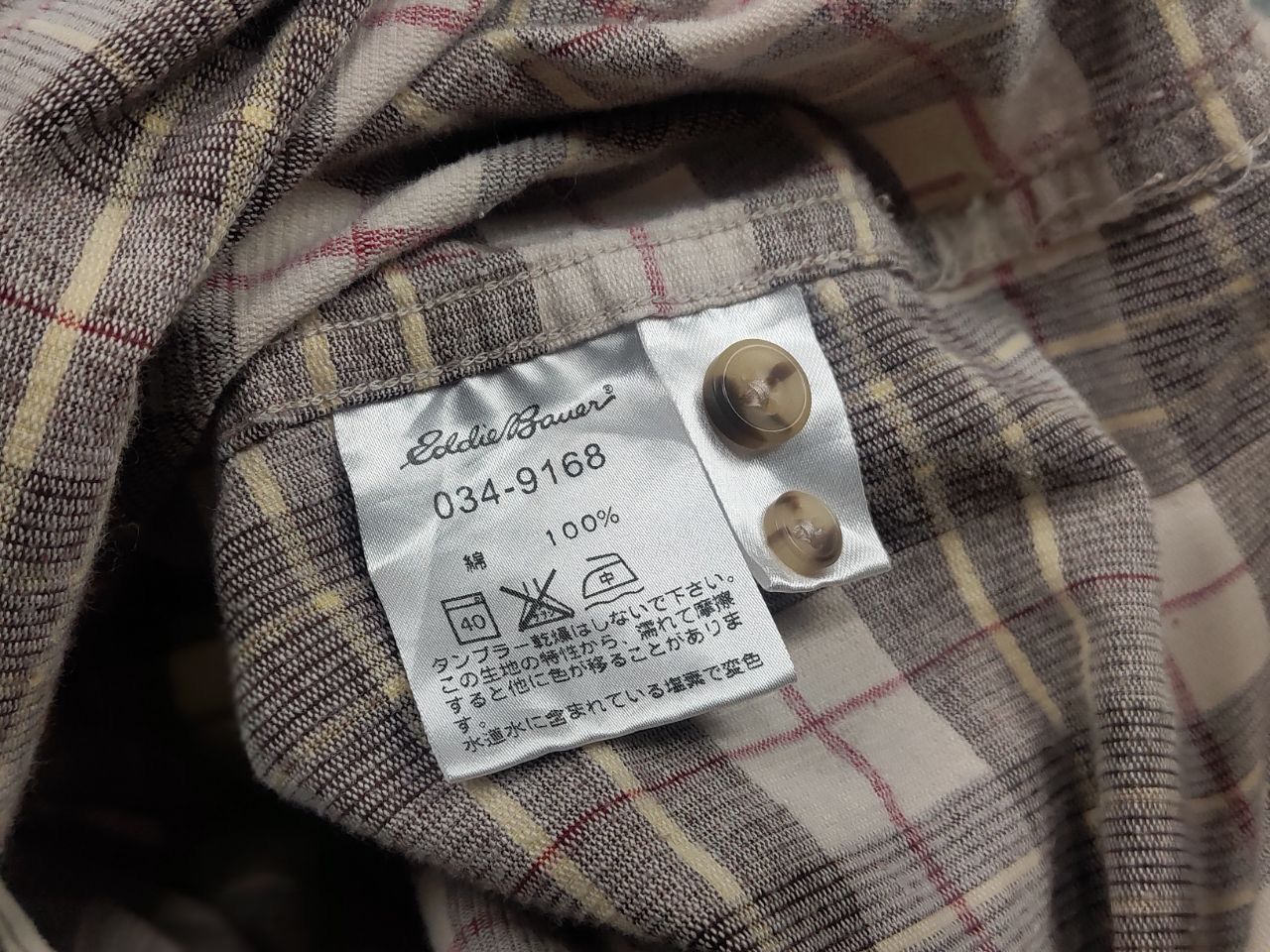 Eddie Bauer Vintage eddie bauer usa Japan Design Corduroy Check Shirt Size US S / EU 44-46 / 1 - 12 Thumbnail