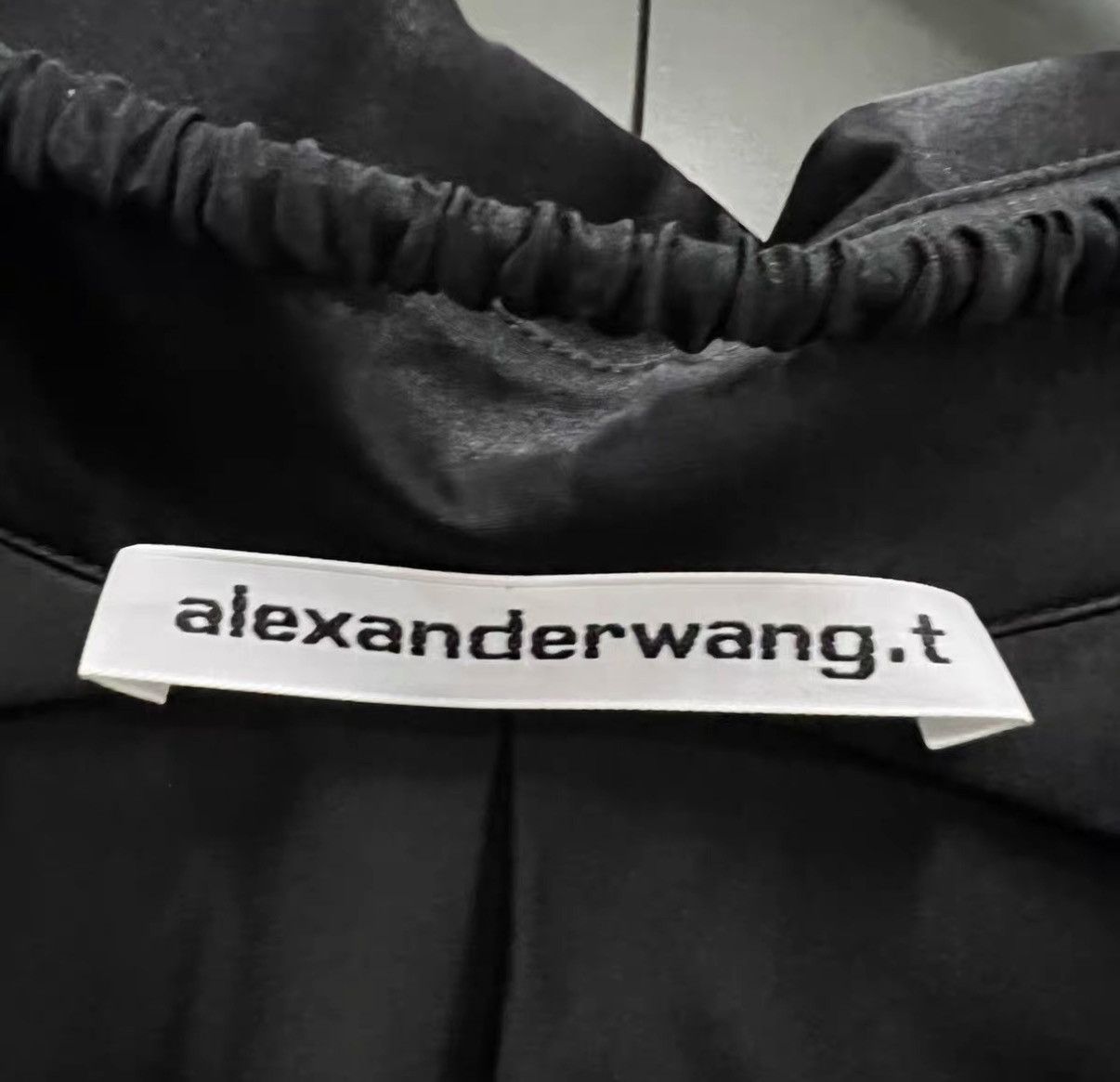 Alexander Wang Alexander Wang Black Lapel Off-the-Shoulder Dress J41 Size S / US 4 / IT 40 - 3 Thumbnail