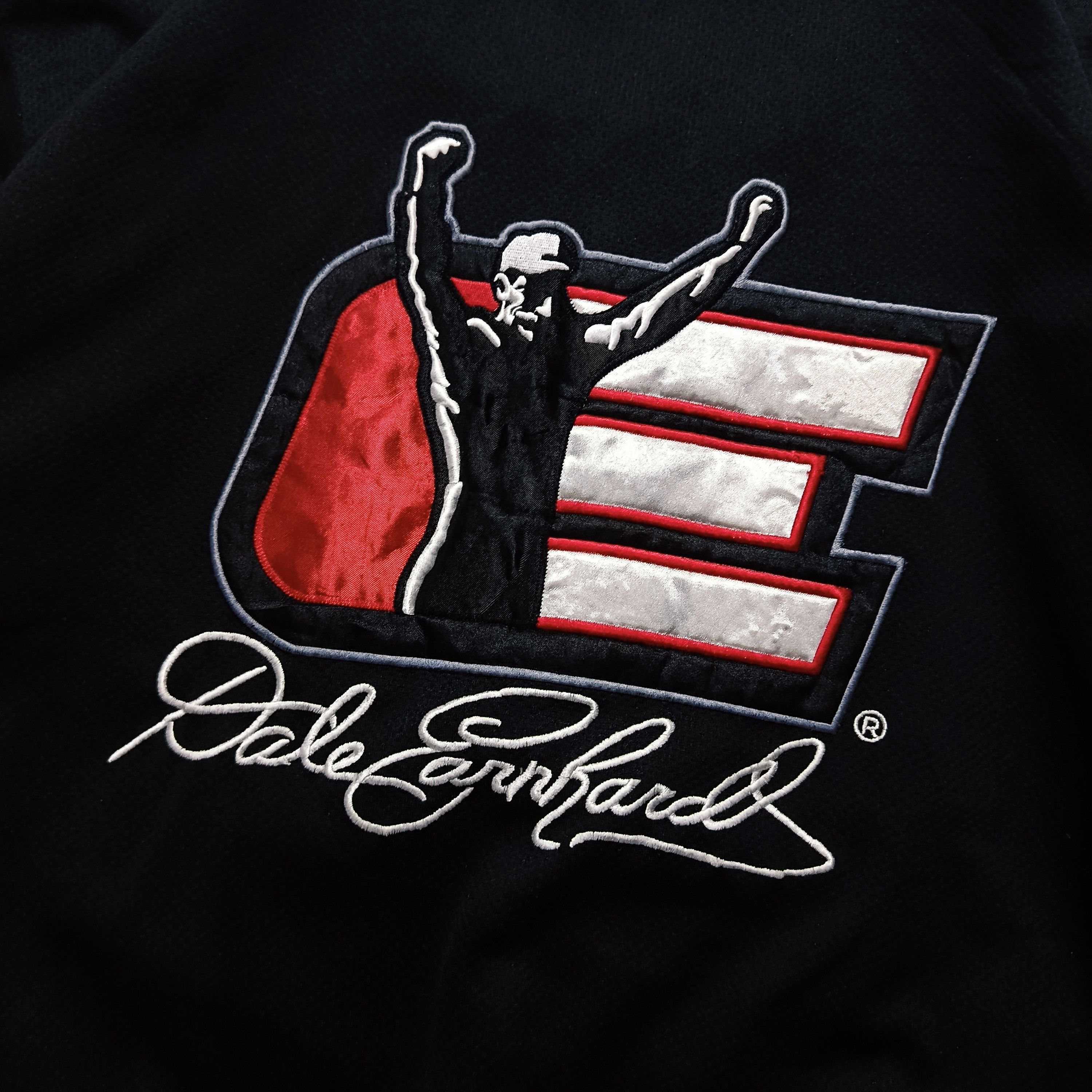 Chase Authentics Vintage NASCAR Dale Earnhardt Reversible Jacket Size US XL / EU 56 / 4 - 6 Thumbnail