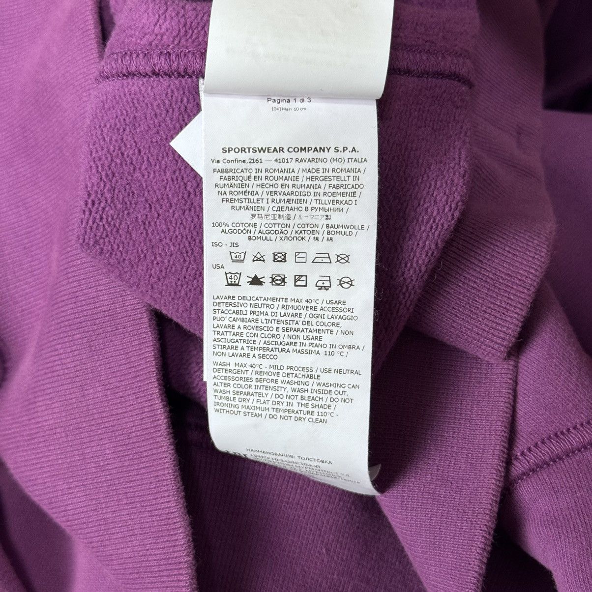 Stone Island Stone Island Men's Hoodie Long Sleeve Purple Size:S Size US S / EU 44-46 / 1 - 9 Thumbnail