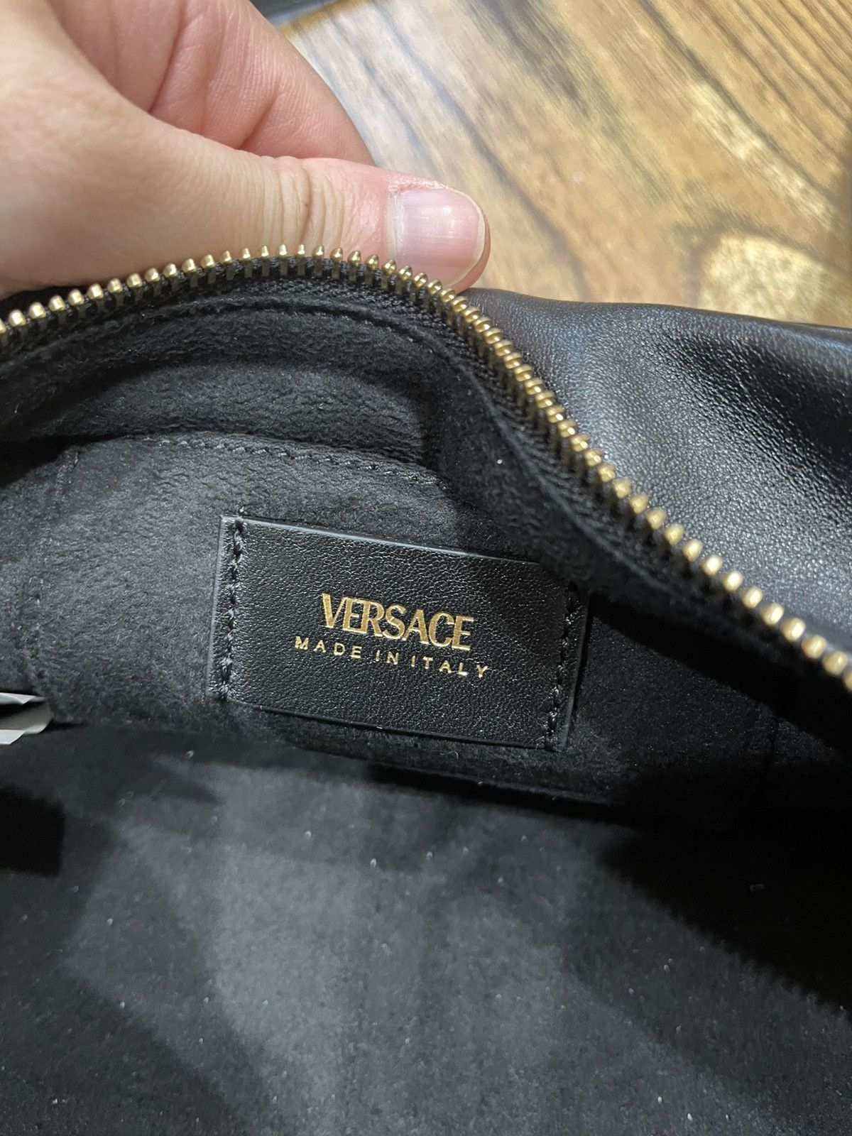 Versace Versace Tag Bowling bag Size ONE SIZE - 4 Thumbnail