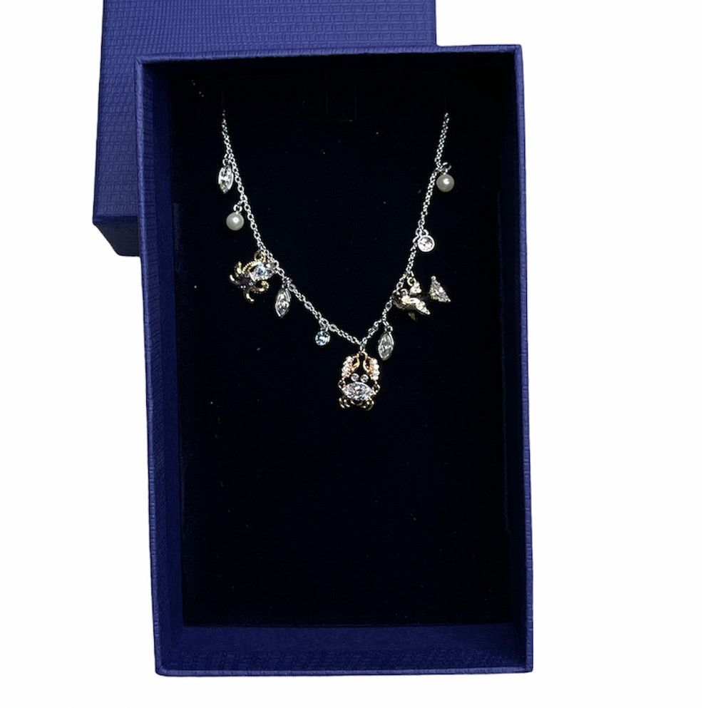 Swarovski Swarovski Ocean Charm adjustable Choker Necklace Size ONE SIZE - 10 Thumbnail