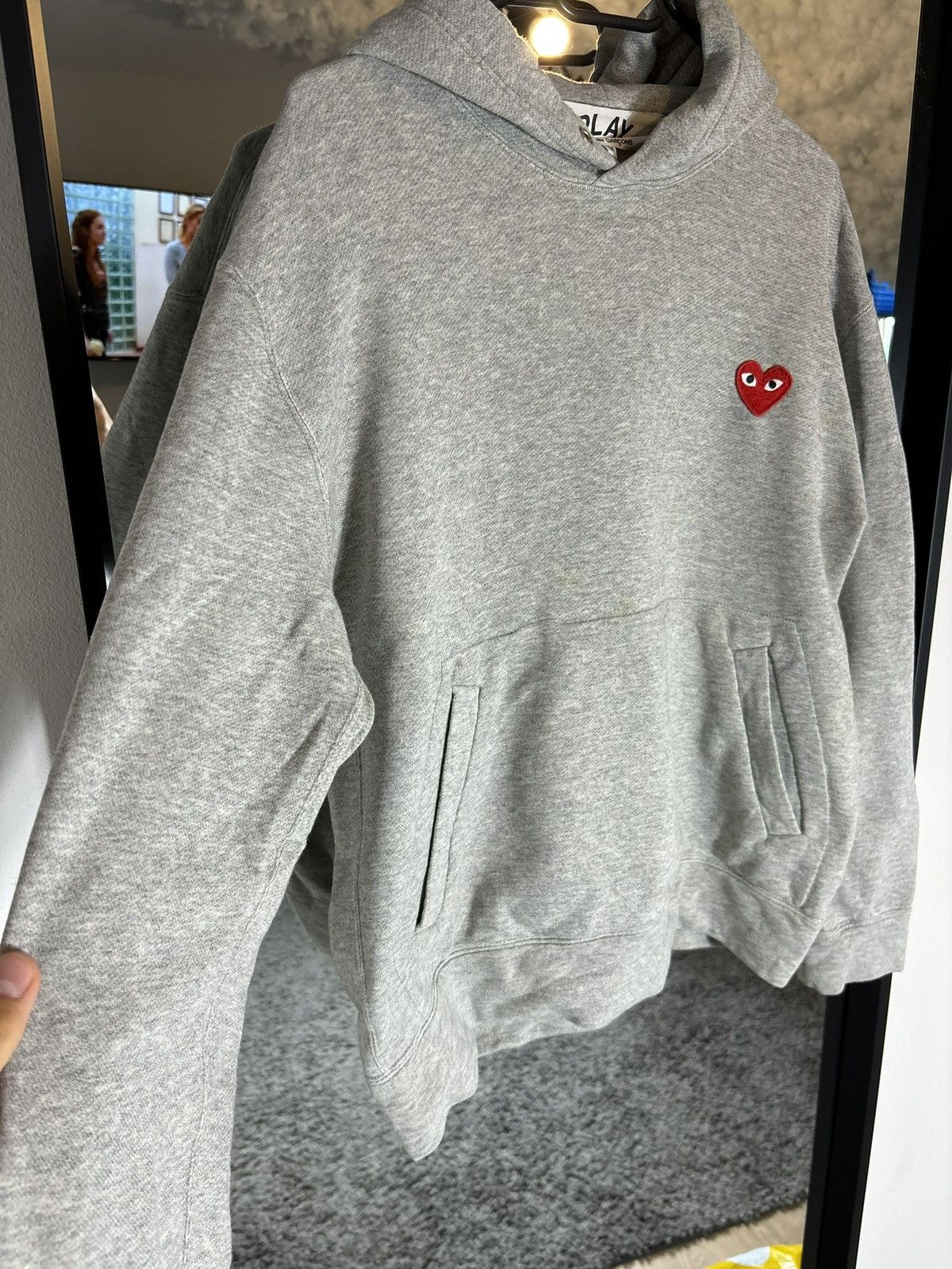 Comme des Garcons × Comme des Garcons PLAY × Vintage CDG Comme Des Garcons Play Small Logo Hoodie Size US M / EU 48-50 / 2 - 4 Thumbnail