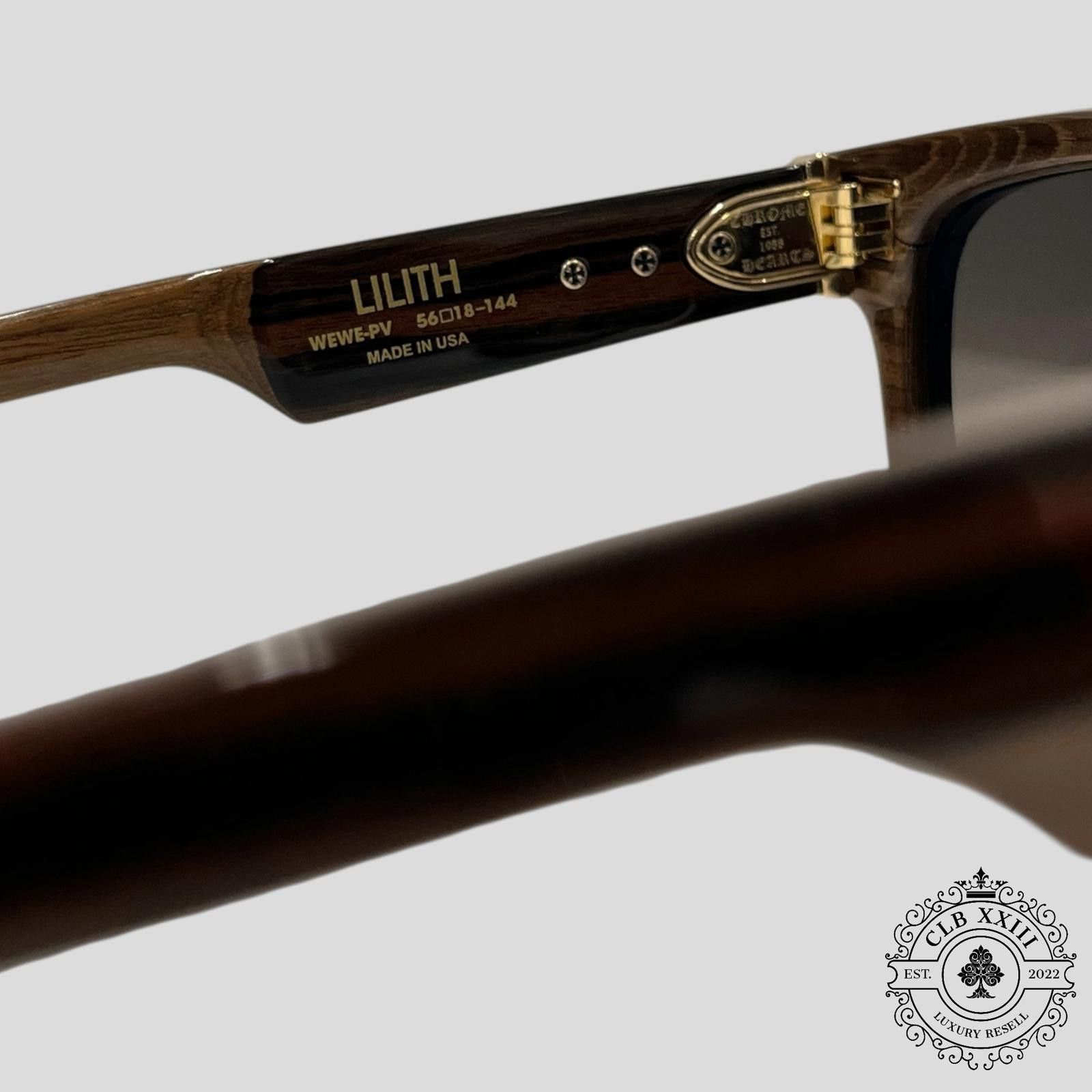 Chrome Hearts Chrome Hearts Lilith Wooden Framed Sunglasses Size ONE SIZE - 5 Thumbnail