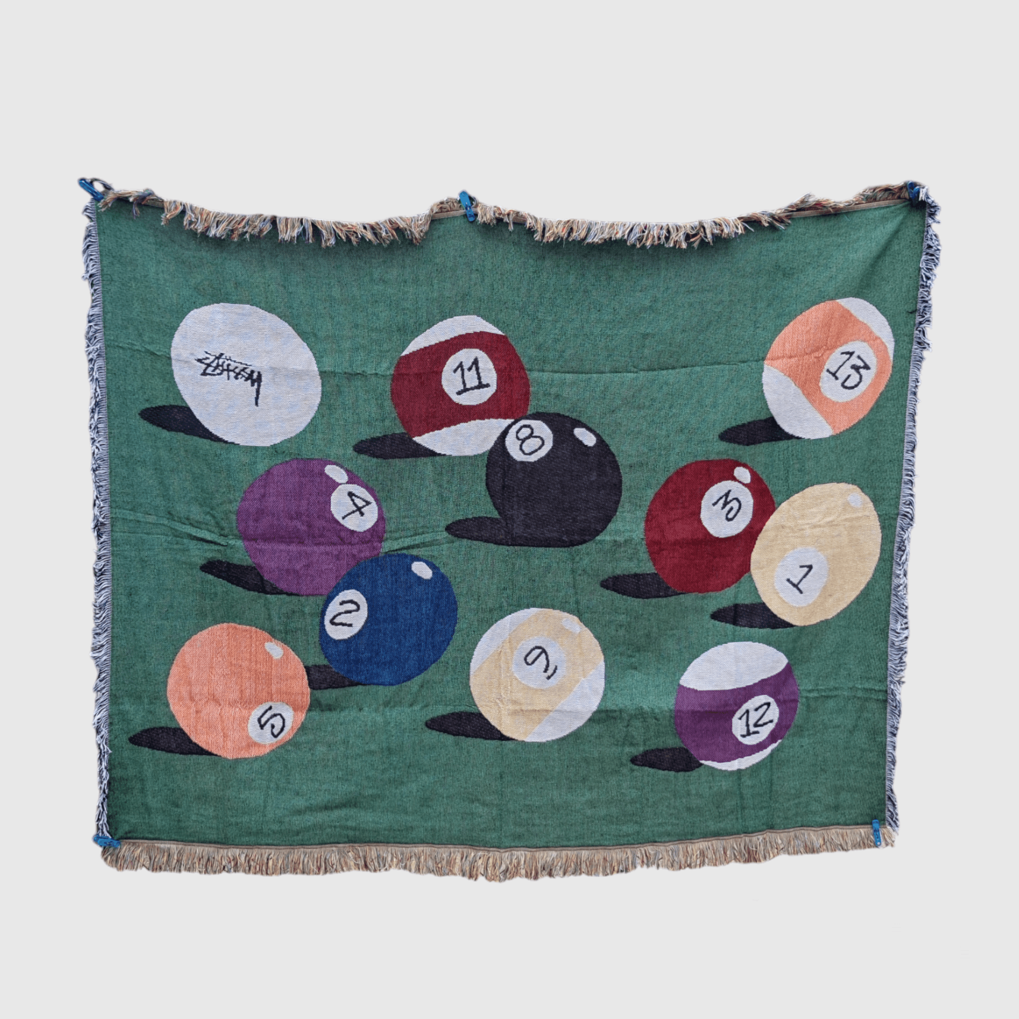 Stussy Stüssy Blanket 8 Ball Bilards 130x160 cm | Grailed