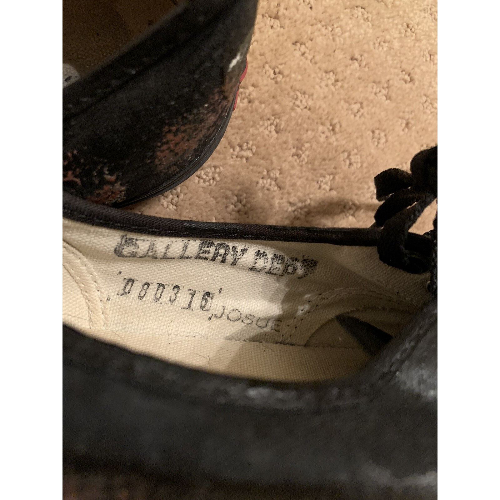 Gallery Dept. Gallery Dept. New Paint Splatter Canvas Sneakers Black Multi Size US 8 / EU 41 - 9 Thumbnail