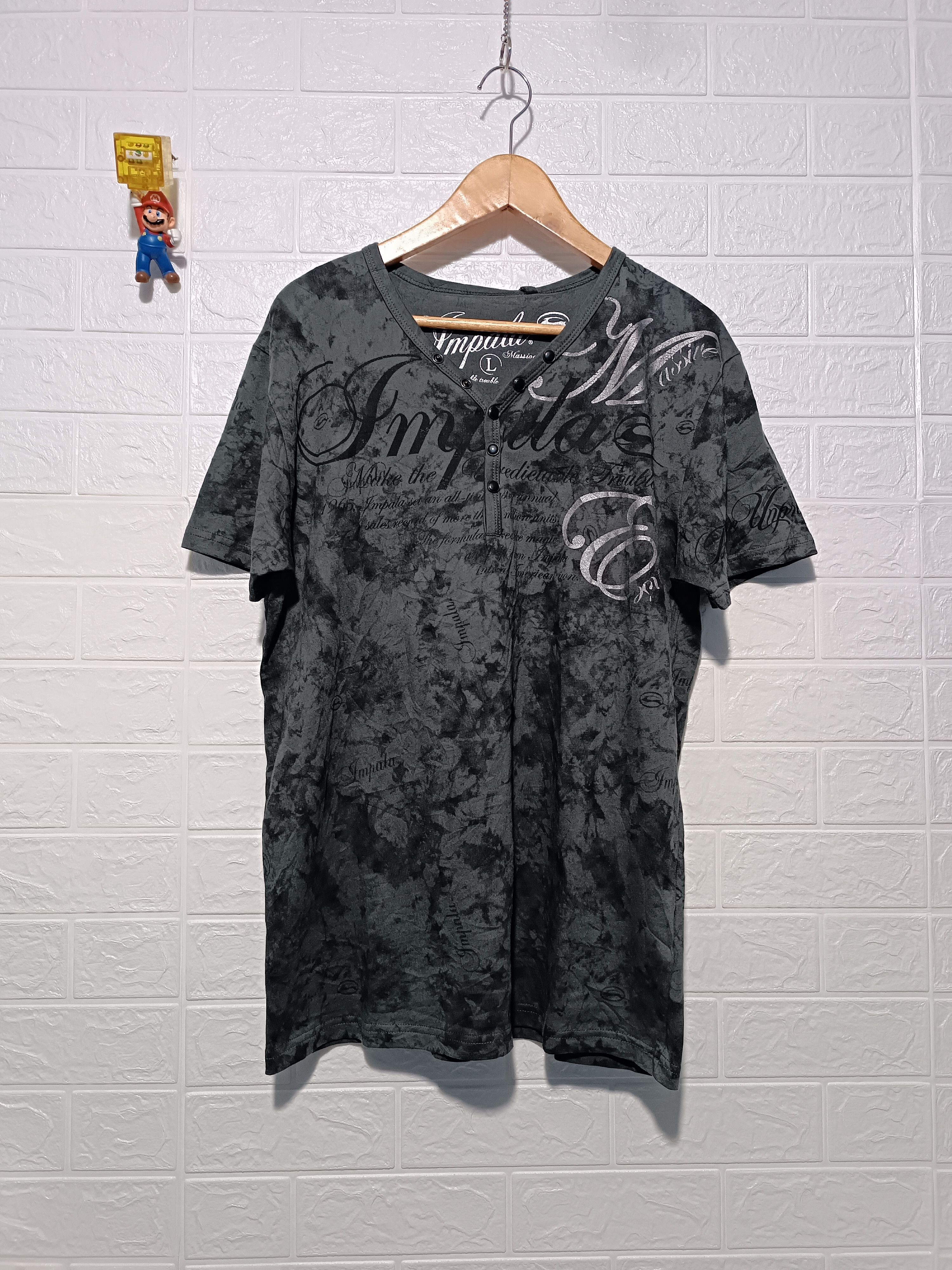 Vintage Vintage Impala Poem Seditionaries Short Sleeve T-shirt Size US L / EU 52-54 / 3 - 1 Thumbnail