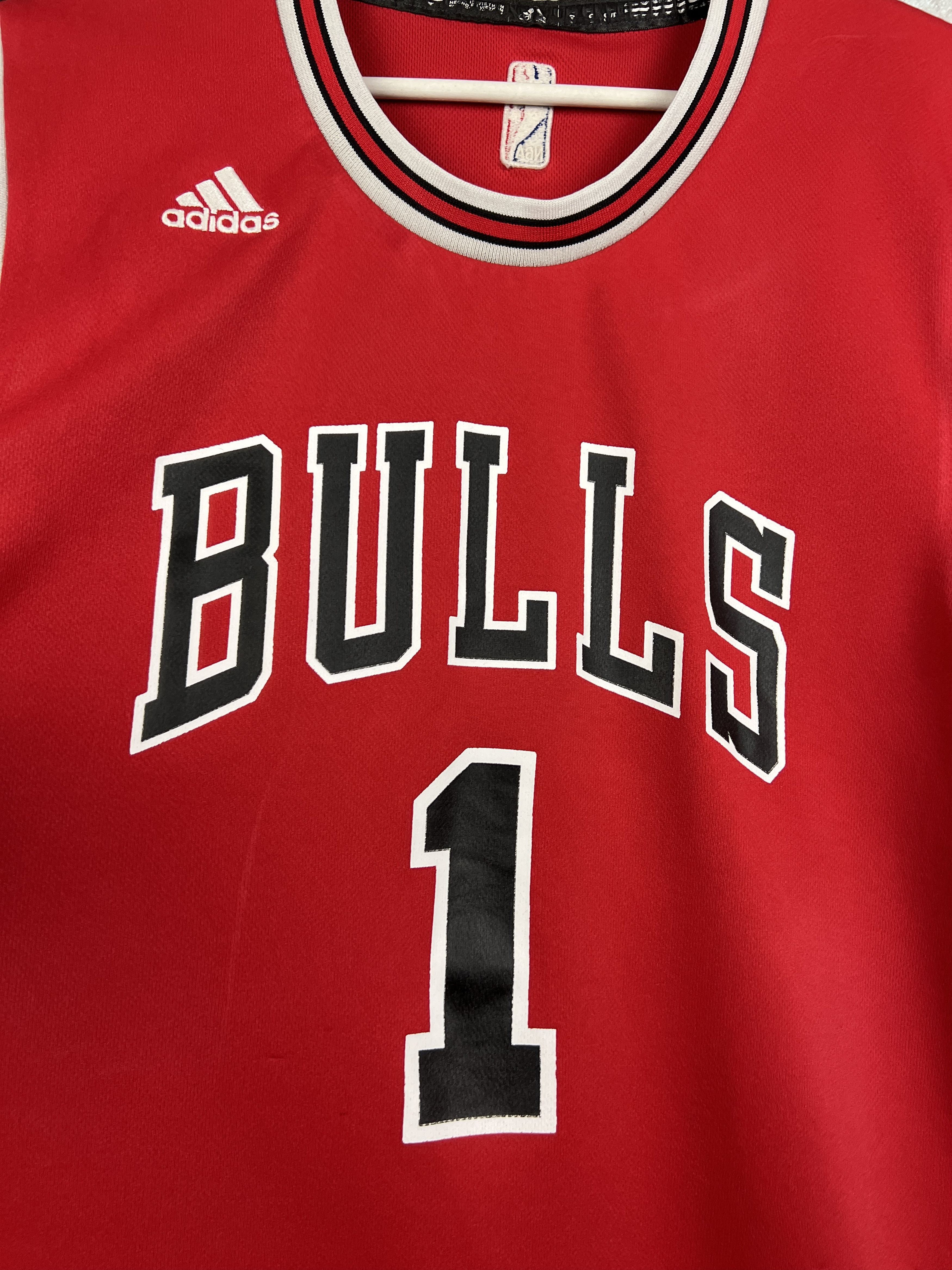 Adidas Vintage Chicago Bulls Derrick Rose #1 NBA Jersey Trikot Size US S / EU 44-46 / 1 - 3 Thumbnail