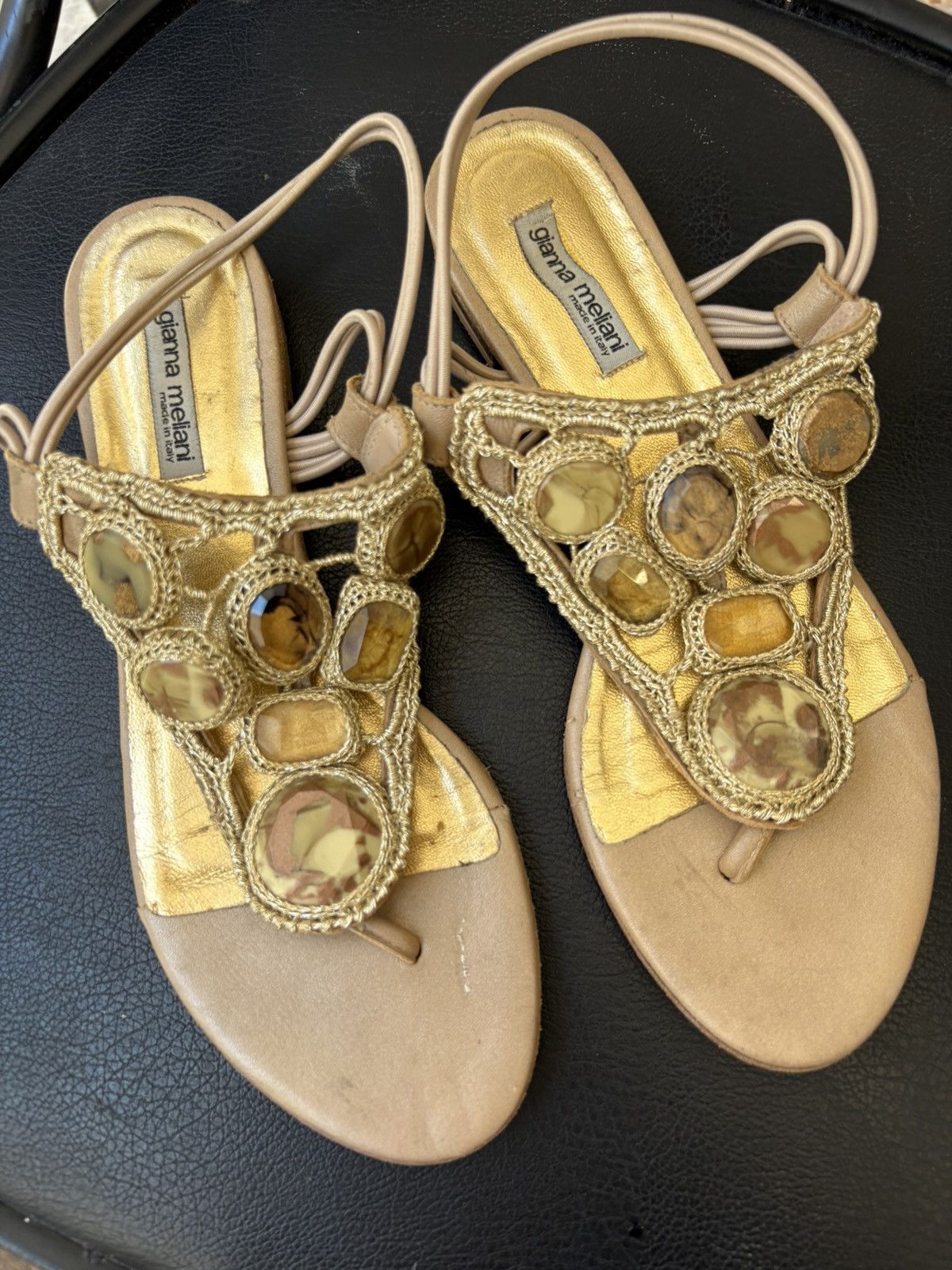Vintage Gianna Meliani sandals Size US 6 / IT 36 - 14 Thumbnail