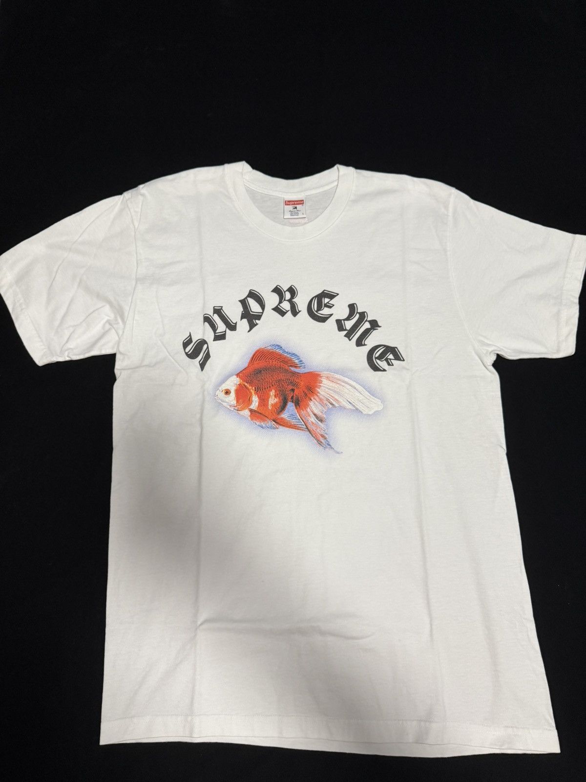 Supreme sasquatchfabrix goldfish tee T-shirt