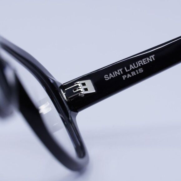 Saint Laurent Paris 🕶️ New Saint Laurent SL411 001 Black Eyeglasses -57mm Size ONE SIZE - 5 Thumbnail