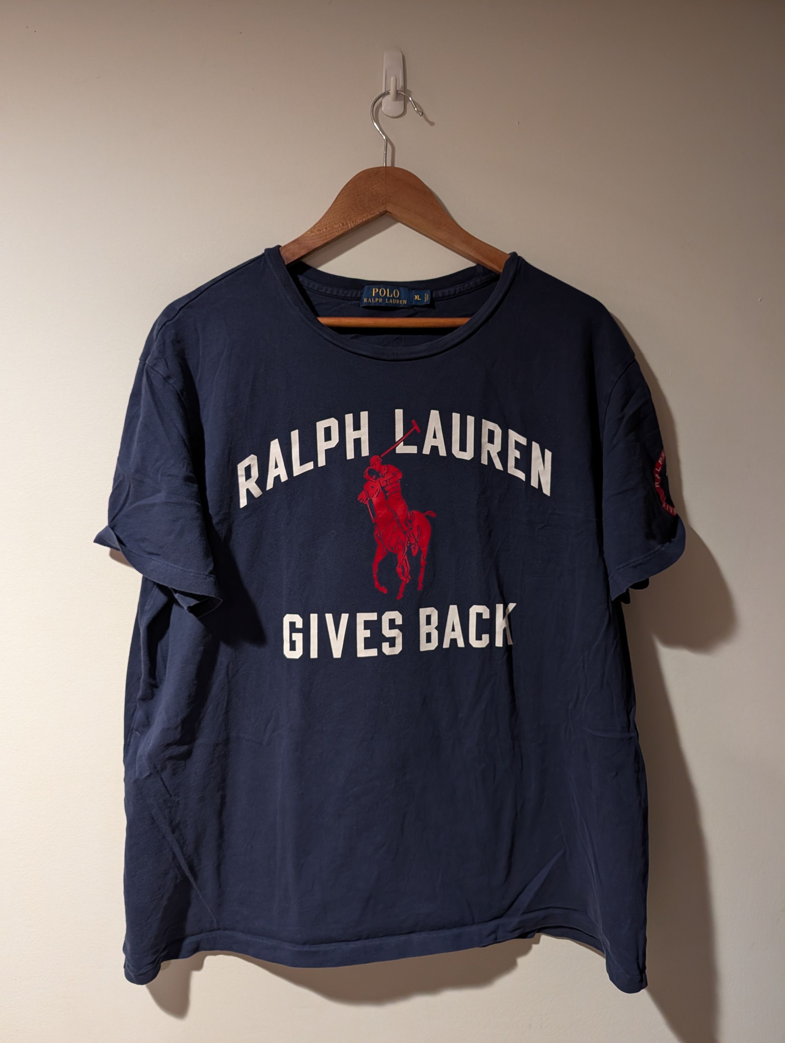 Polo Ralph Lauren Polo Ralph Lauren Shirt Mens Big Pony Volunteer T-Shirt Size US XL / EU 56 / 4 - 1 Thumbnail