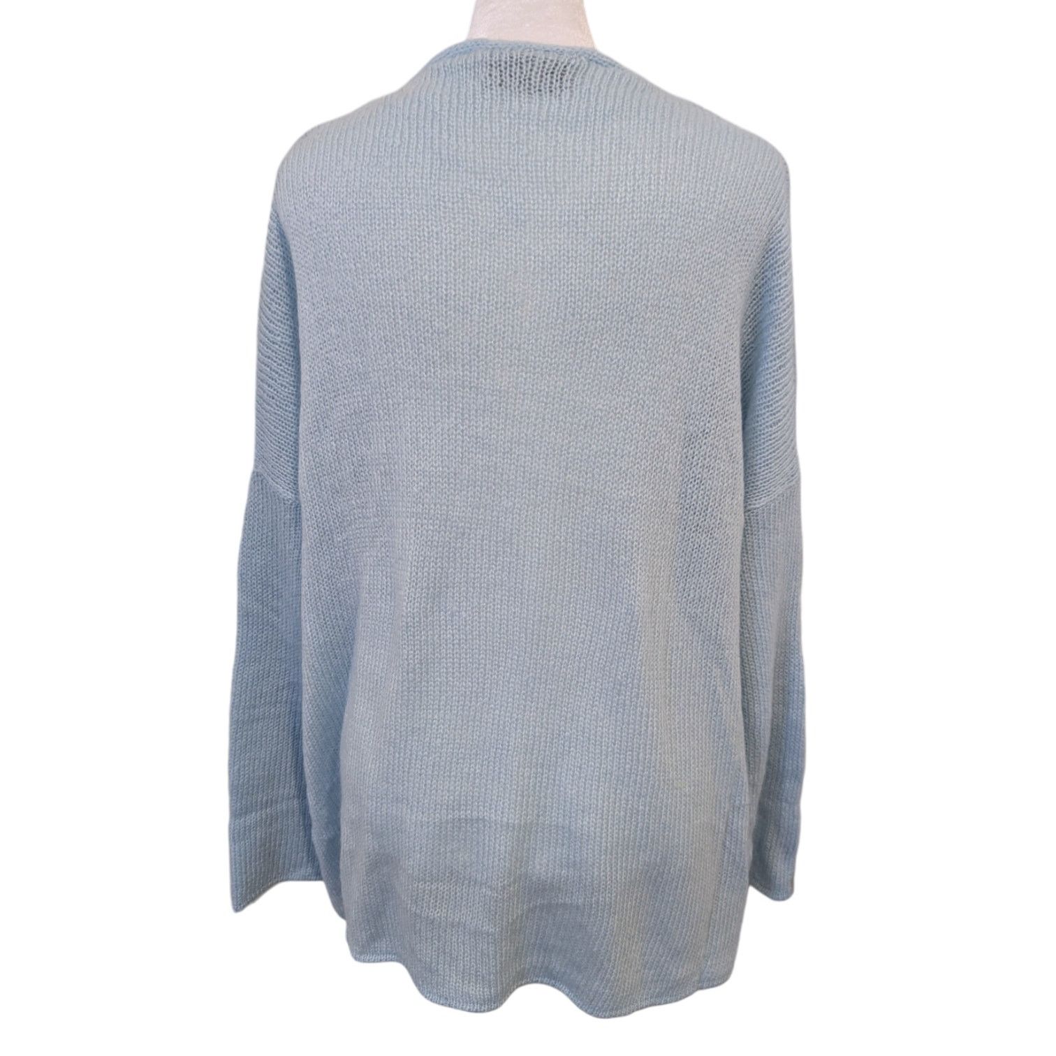 Other Wooden Ships Champange Please Mohair Wool Knit Sweater S/M Size S / US 4 / IT 40 - 4 Thumbnail