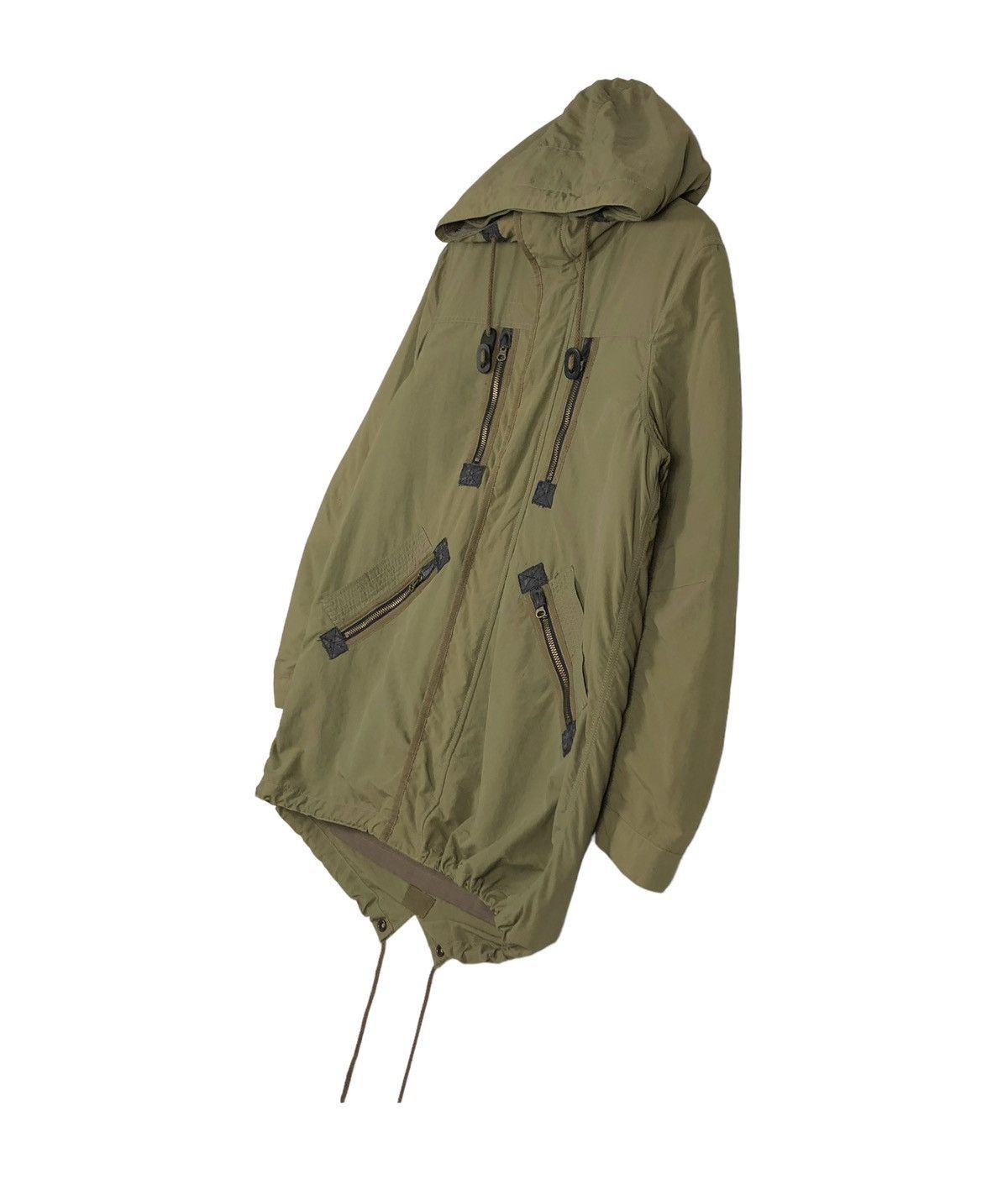 Japanese Brand 🔥VINTAGE LONG JACKET BIKER BONDAGE BAGARCH CROSS BIG LOGO Size US L / EU 52-54 / 3 - 8 Thumbnail